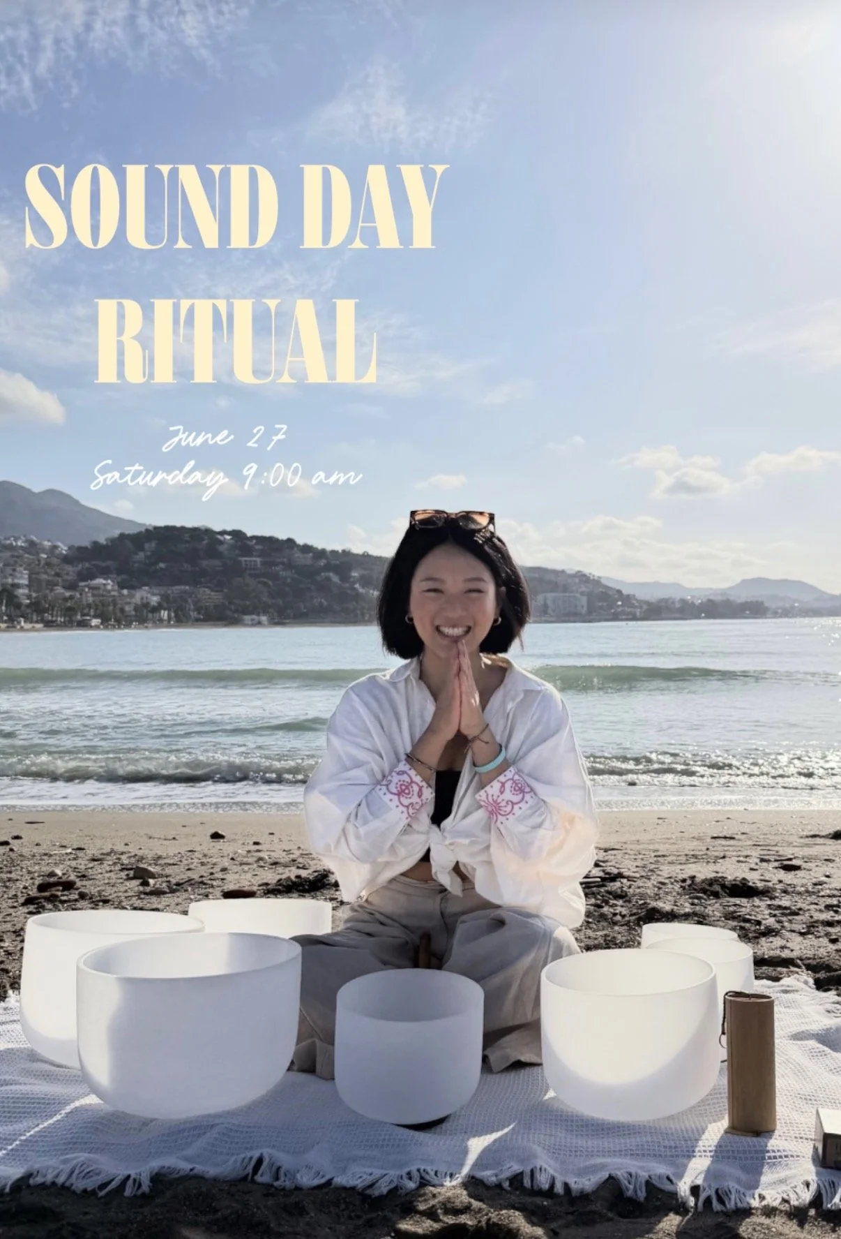 June 27 🌊 Sound Bath Malaga | Sound Day Ritual by the Sea