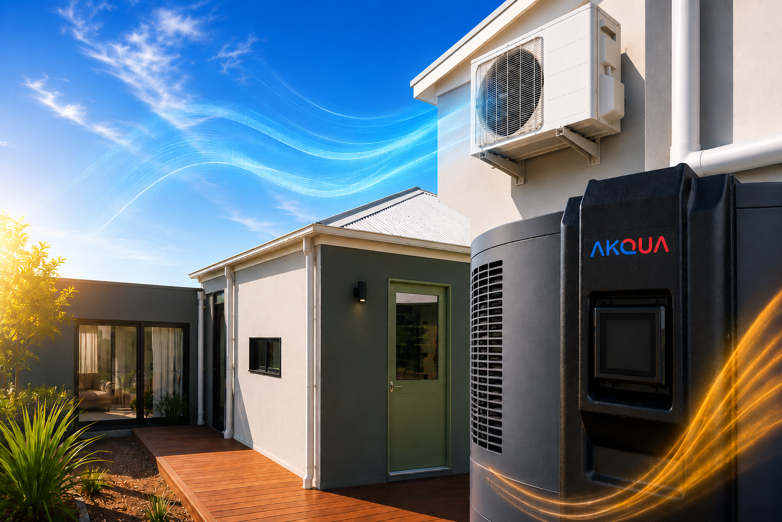 Melbourne and Victorian builders choice for air conditioning and hot water heat pumps