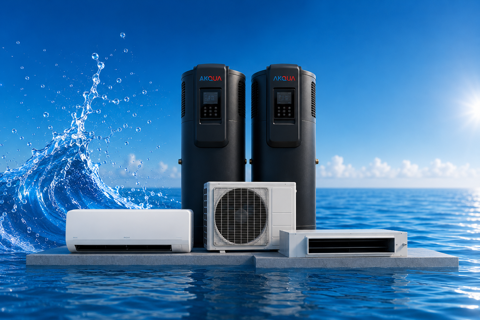 Melbourne & Victorian Builders chosen Cooling system units and hot water heat pumps