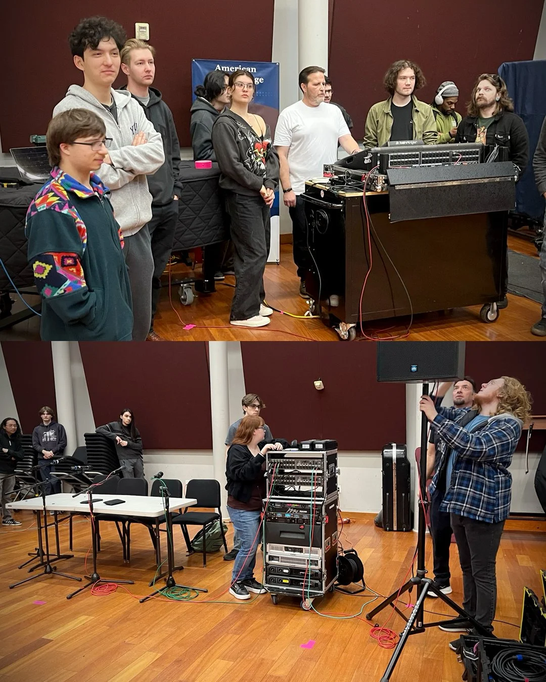 New instructor, Josh Greene, runs our MUSM 306 Live Sound Reinforcement students through the paces in the first weeks of the semester.

https://www.facebook.com/arc.commercial.music
https://www.instagram.com/arc_commercial_music/
https://www.sacramen