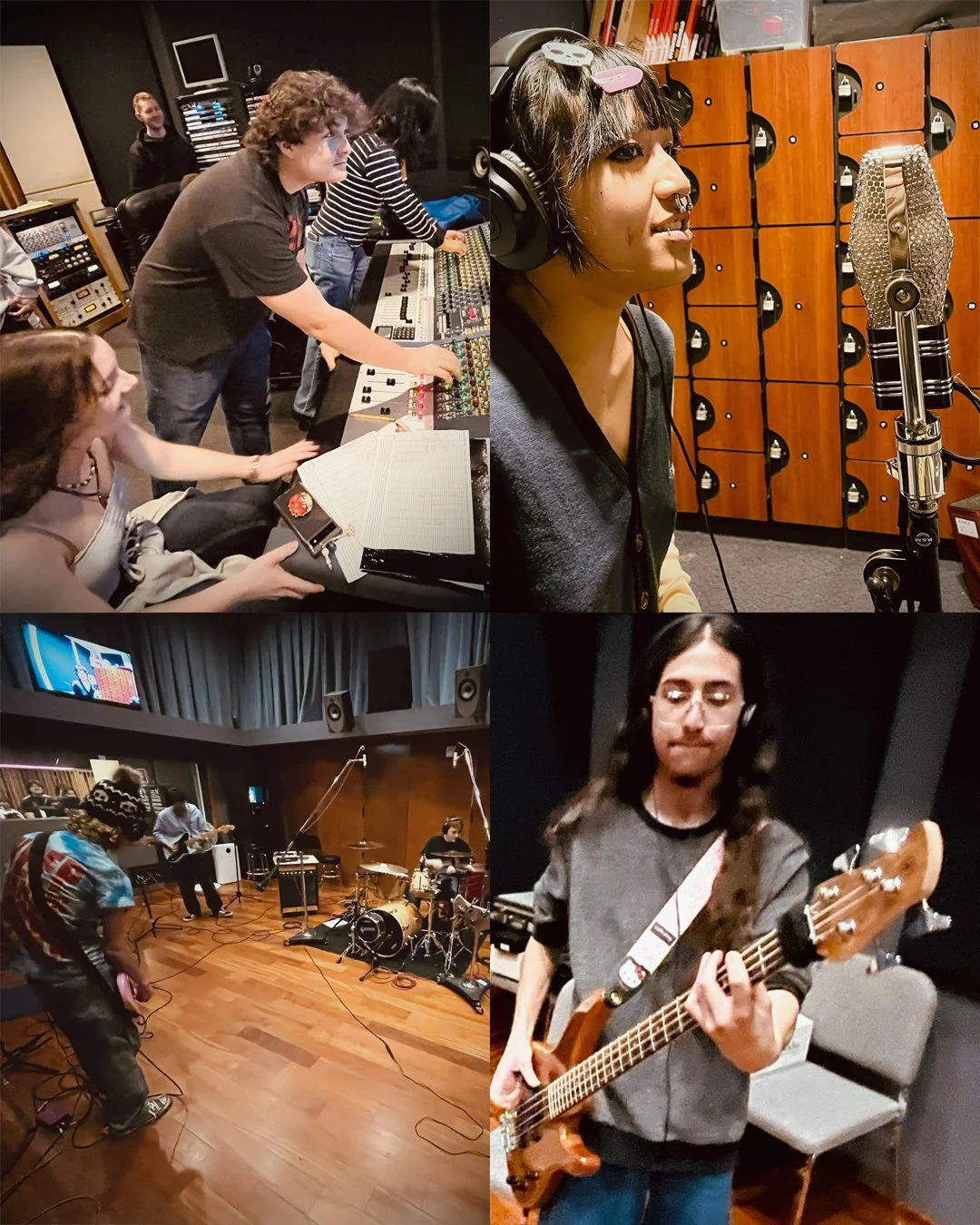 ARC's 2nd level 344 recording class, shown again in studio A, during their second tracking session in one week, with the band &ldquo;Aetrium.&rdquo;

https://www.facebook.com/arc.commercial.music
https://www.instagram.com/arc_commercial_music/
https: