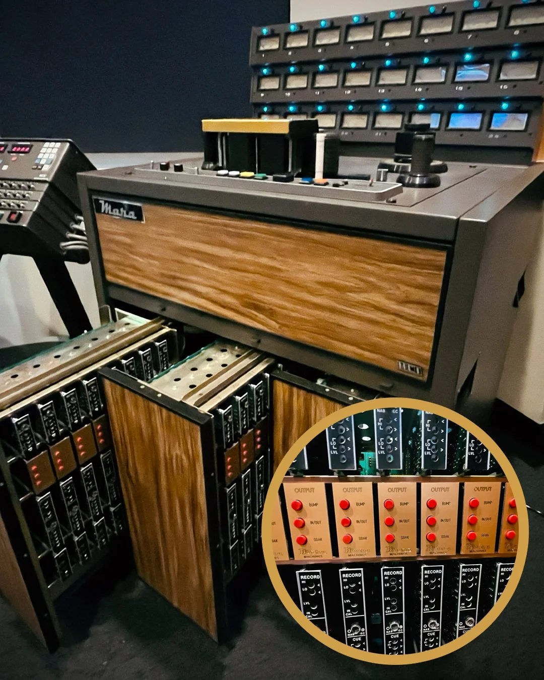 Analog soul in the ARC studios. 🎚️

We&rsquo;re leveling up the signal chain here at American River College Studios. Even when we're tracking into Pro Tools, we&rsquo;ve started routing sessions through our new Mara Machines JH24 transformer-based o