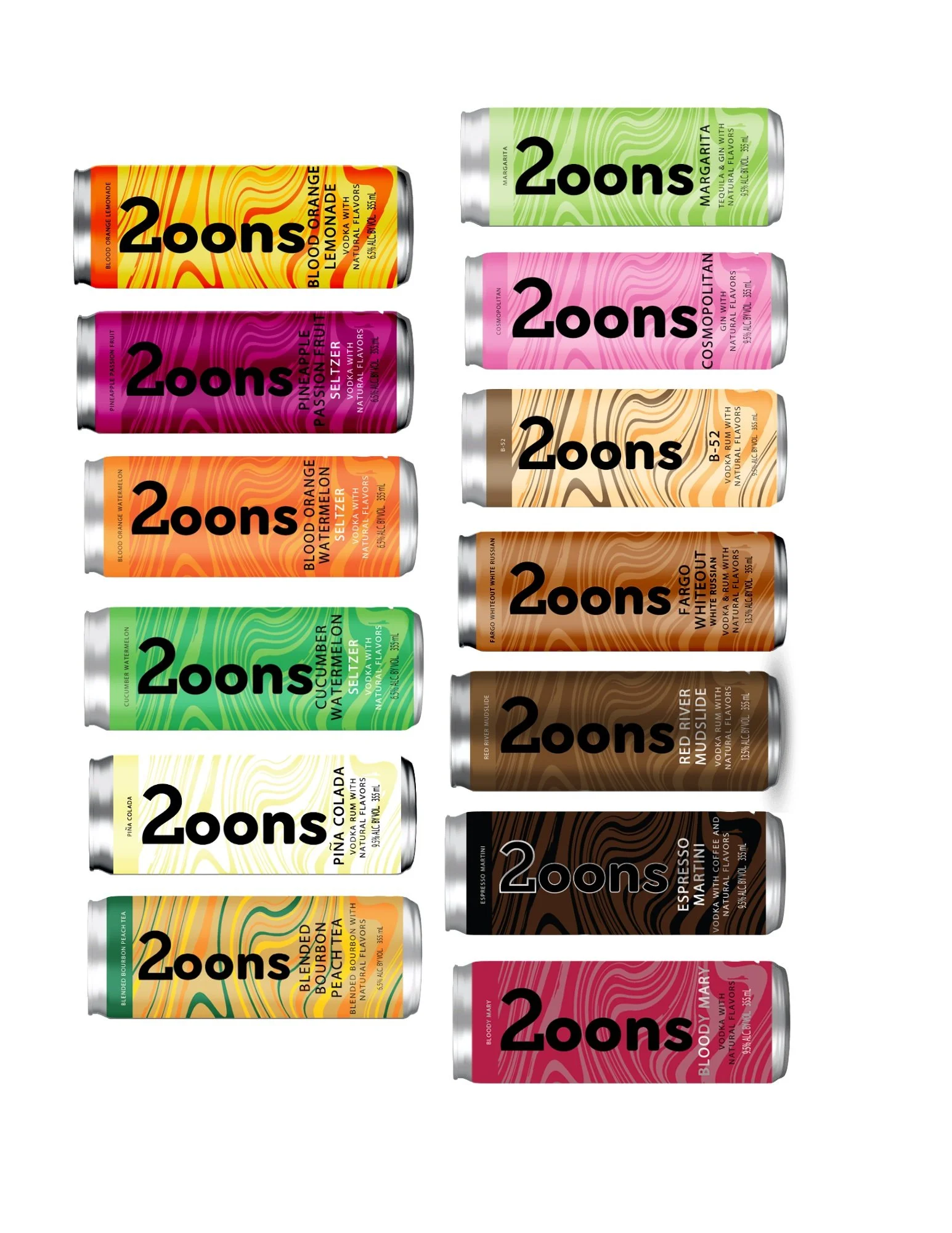 2oons Seltzers and Canned Cocktails