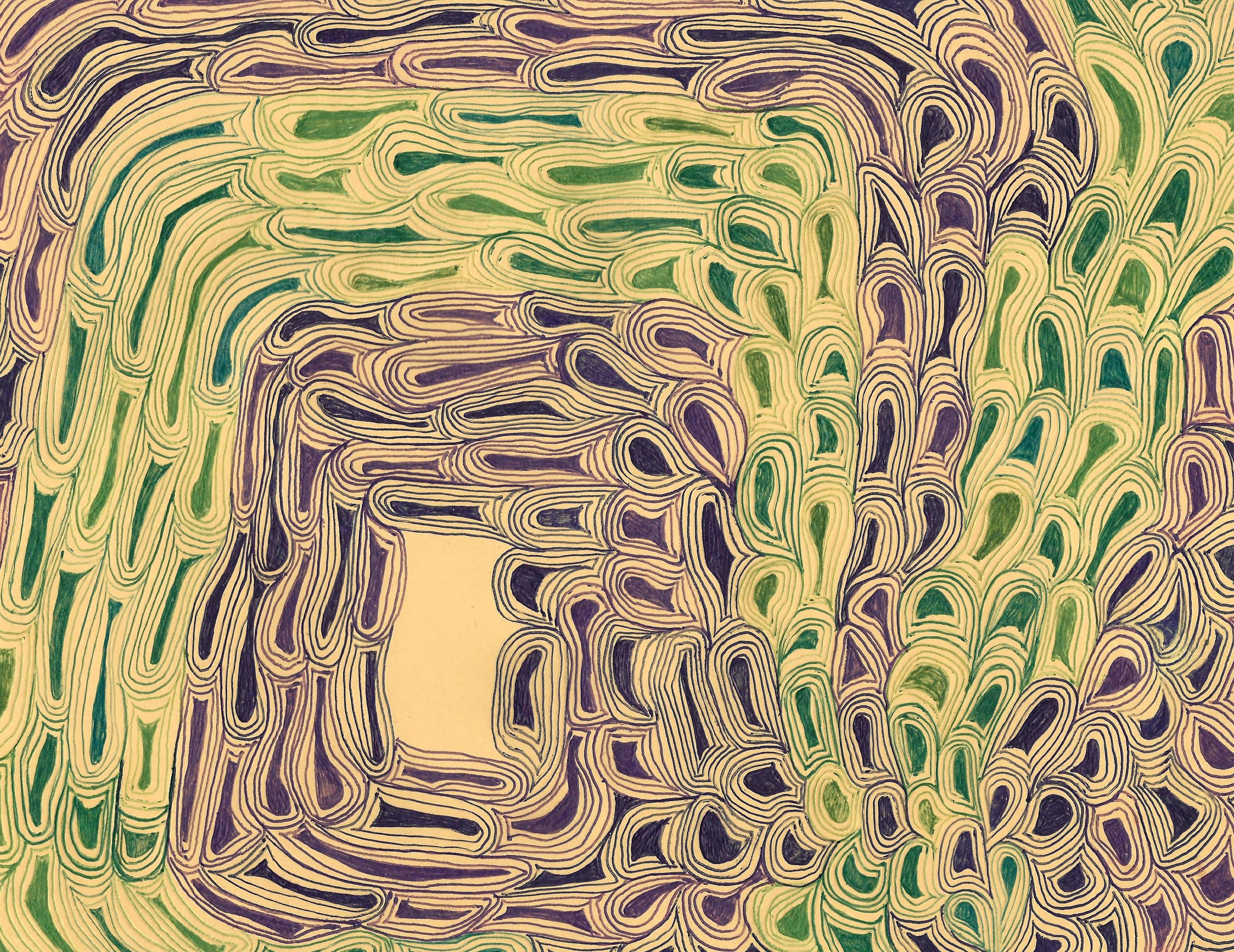 Thumbz Crazy Bass Dream(Pen & Orange Cardstock 8.5x11 Inches).jpg