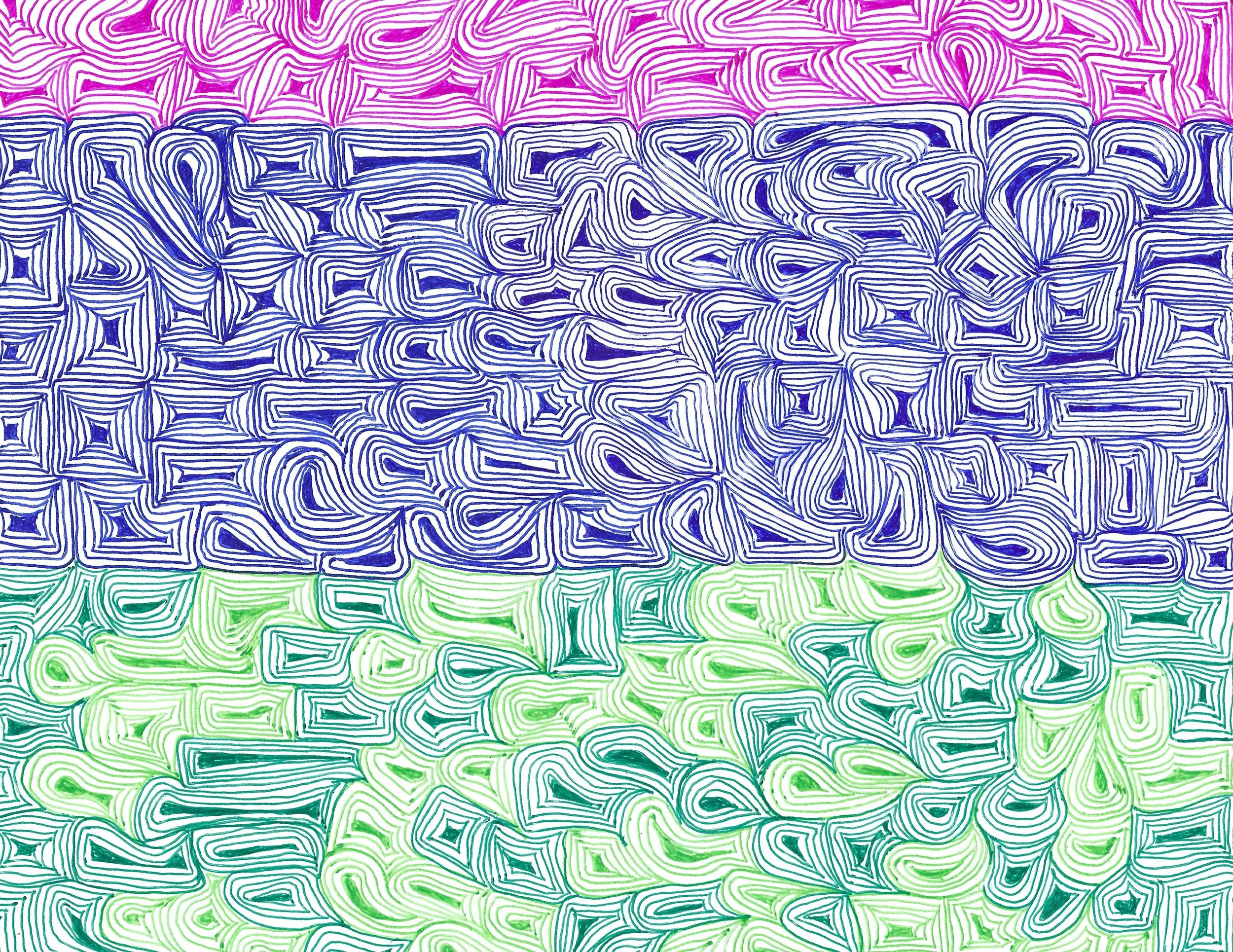 Thumbz Purpgreenz Row (Pen To Cardstock 8.5x11 Inches).jpg