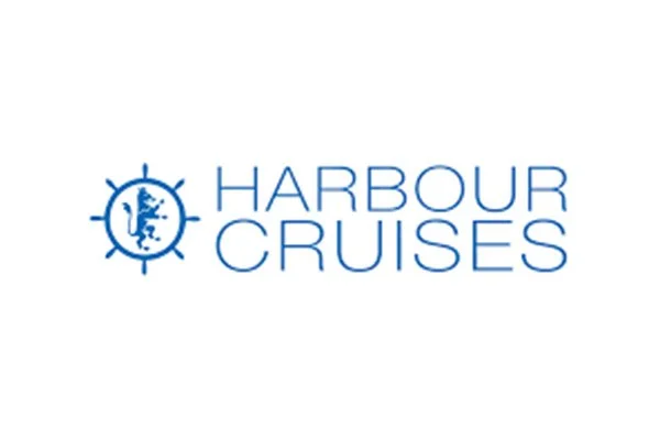 Old logo of Harbour Cruises