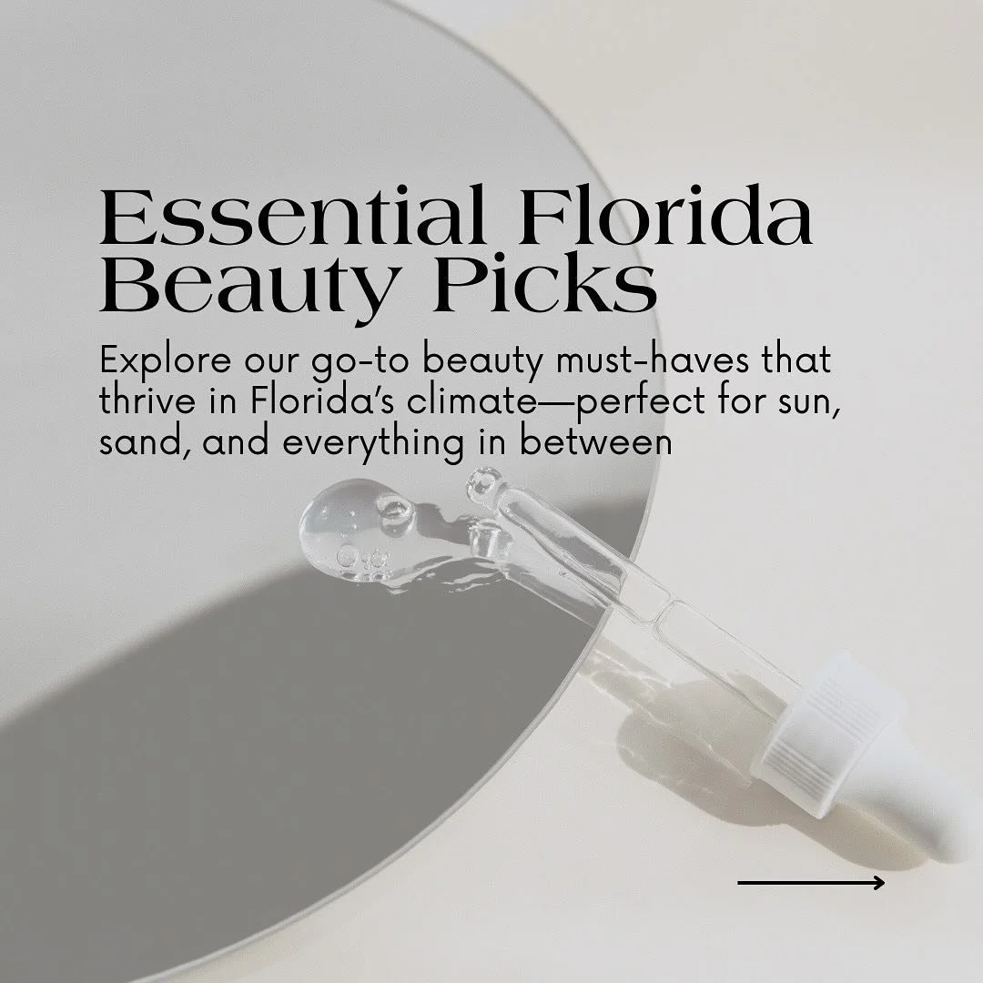 We&rsquo;ve rounded up the perfect essentials for Florida living. Stay protected, glowing, and effortlessly stylish&mdash;your skin and wardrobe will thank you.