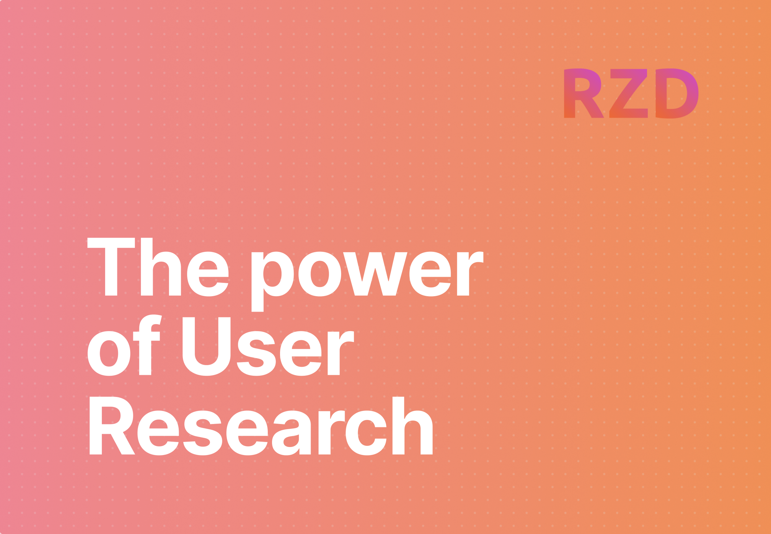Win your Clients and Stakeholders over with User Research ❤