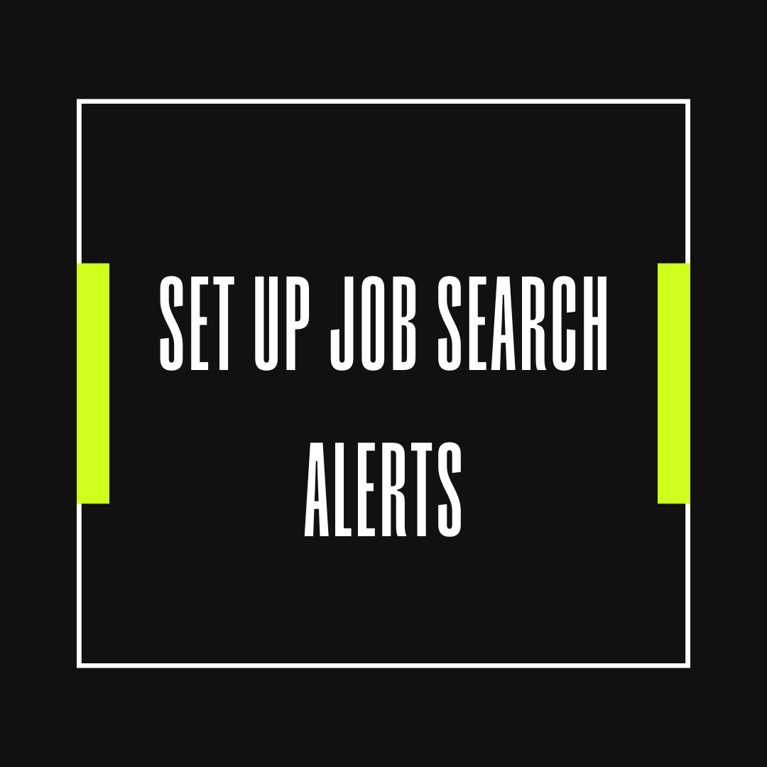 The Value of Job Search Alerts (Free)