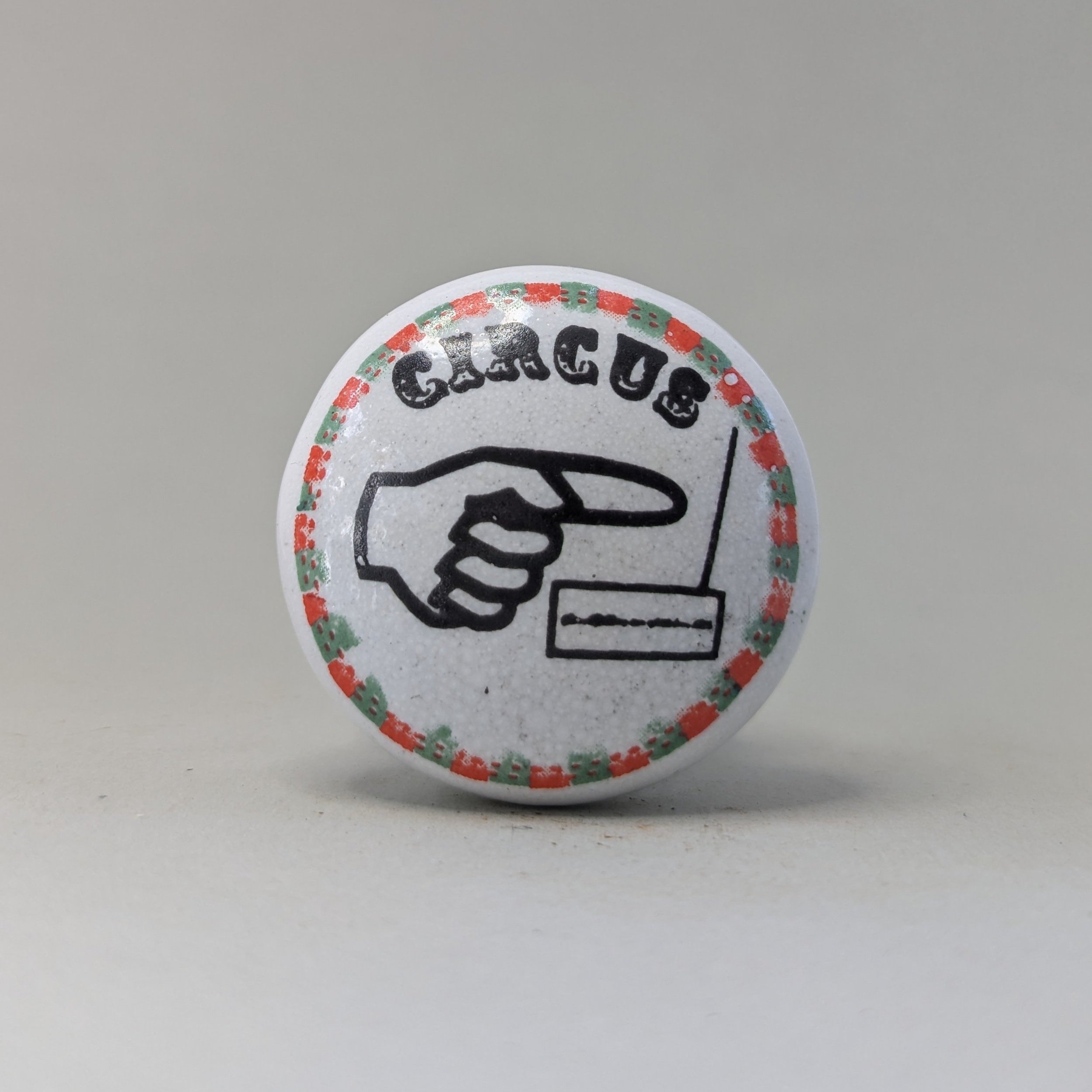 Circus Ceramic Transfer Knobs