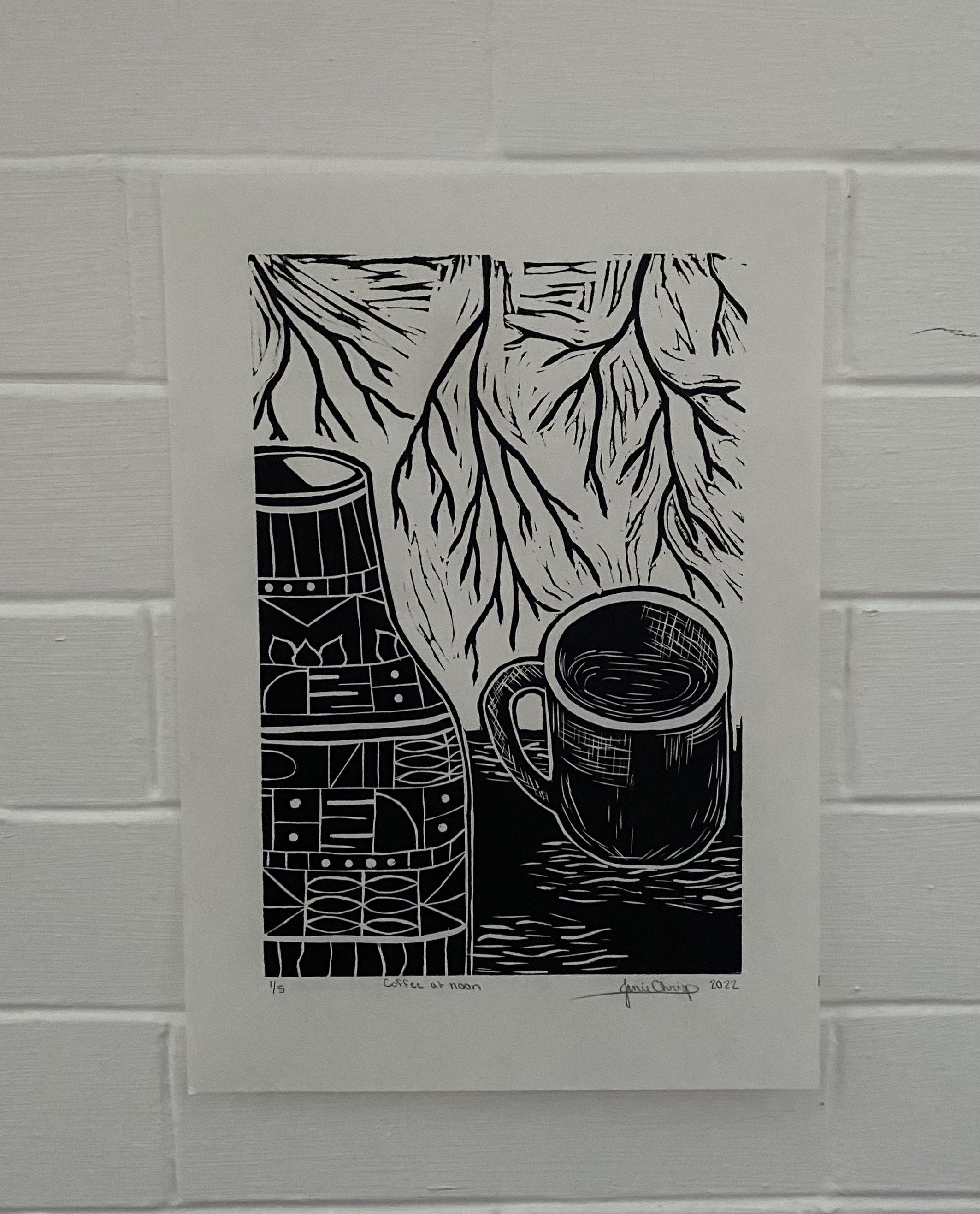 Coffee at Noon 8x10