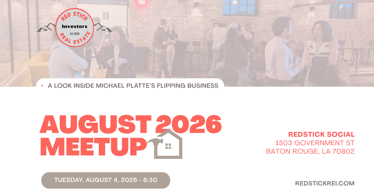 August 2026 Meetup - Inside Michael's Flipping Business