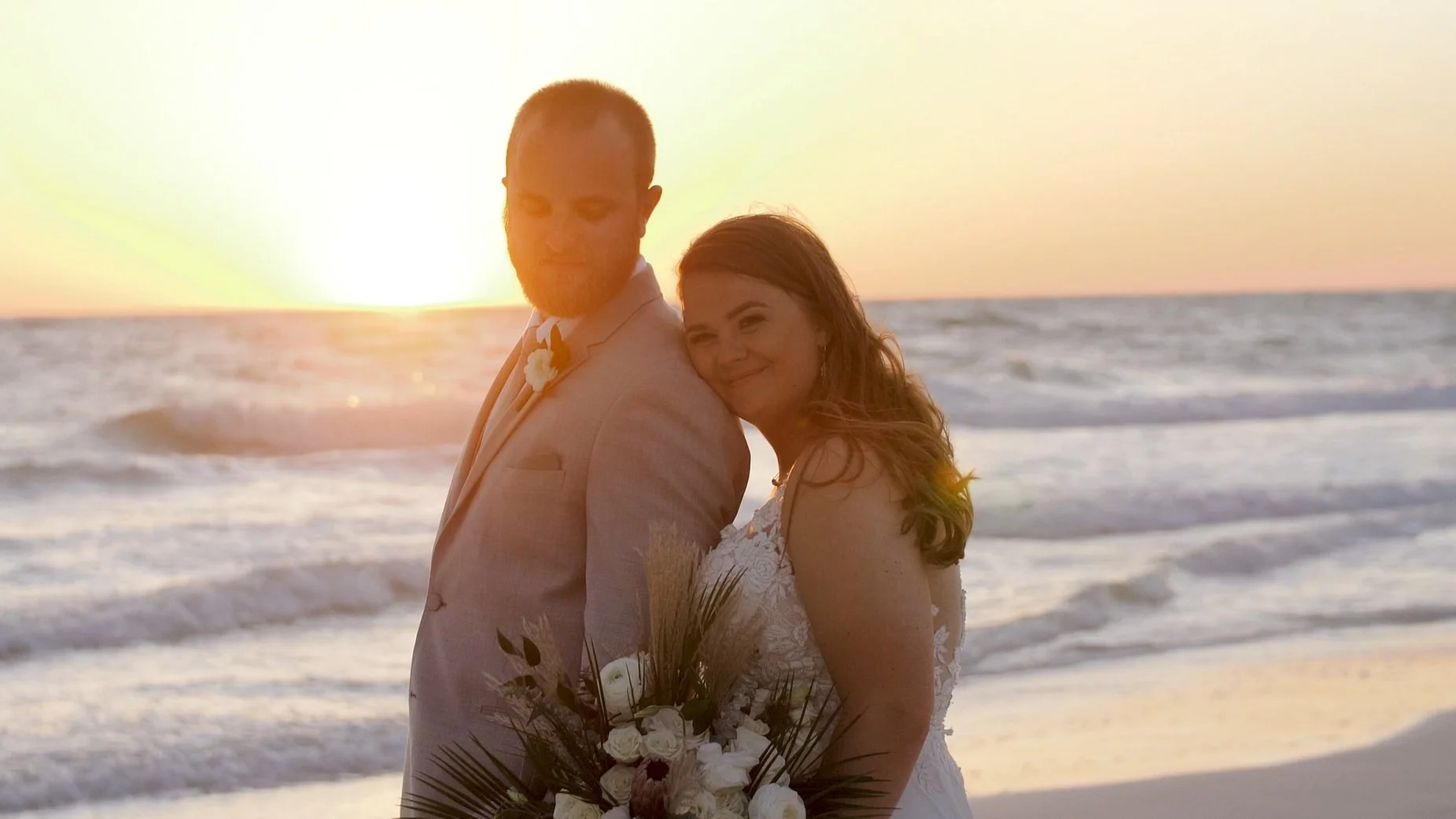 Kelsie + Mike - Beachfront Paradise in Anna Maria, FL