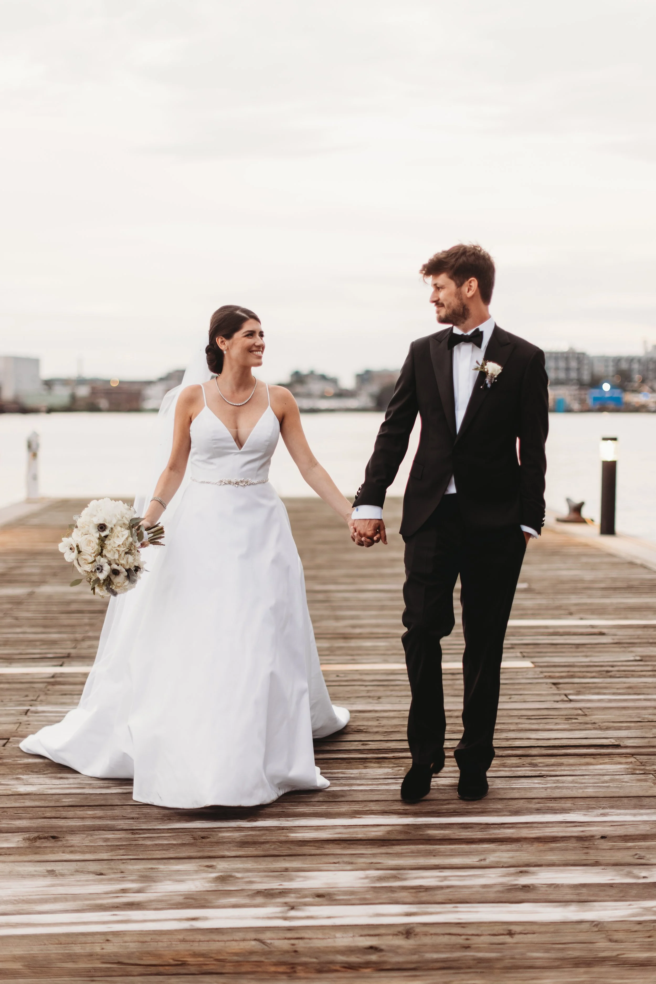 Charlie + Gretchen - Classy Baltimore Waterfront Wedding