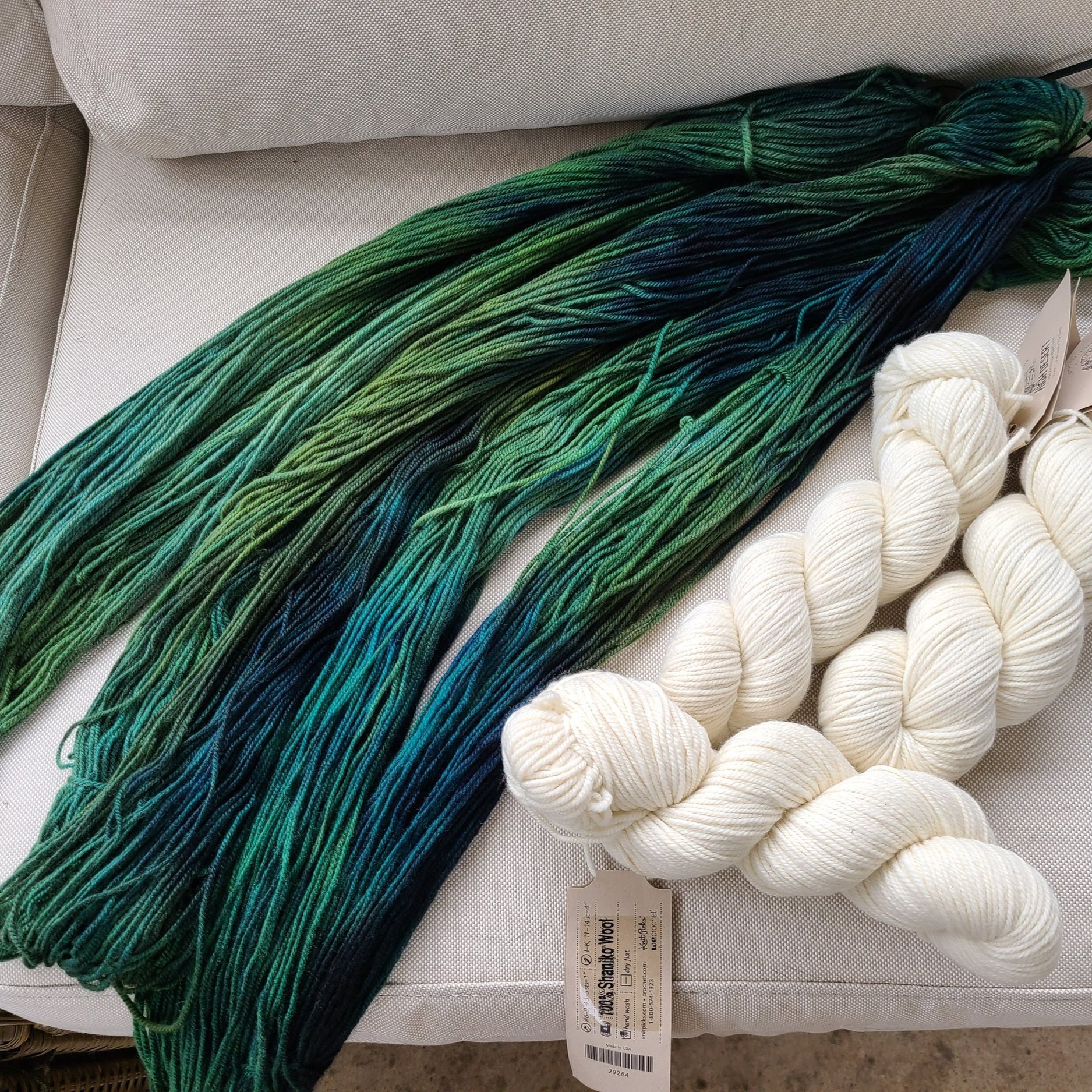 Eventually I landed on a colour I was happy with