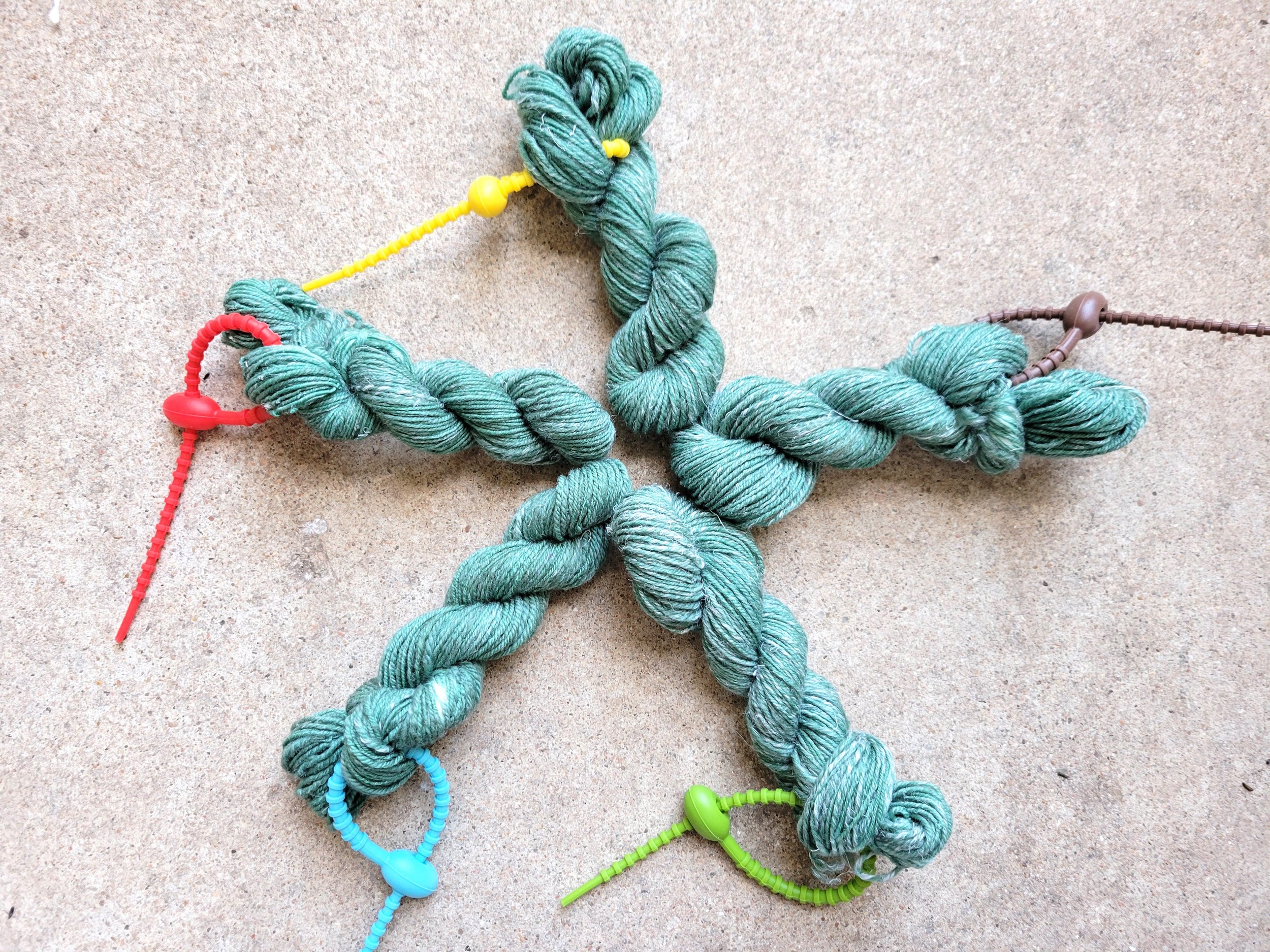 Changing Depth of Shade Through Fiber Proportion