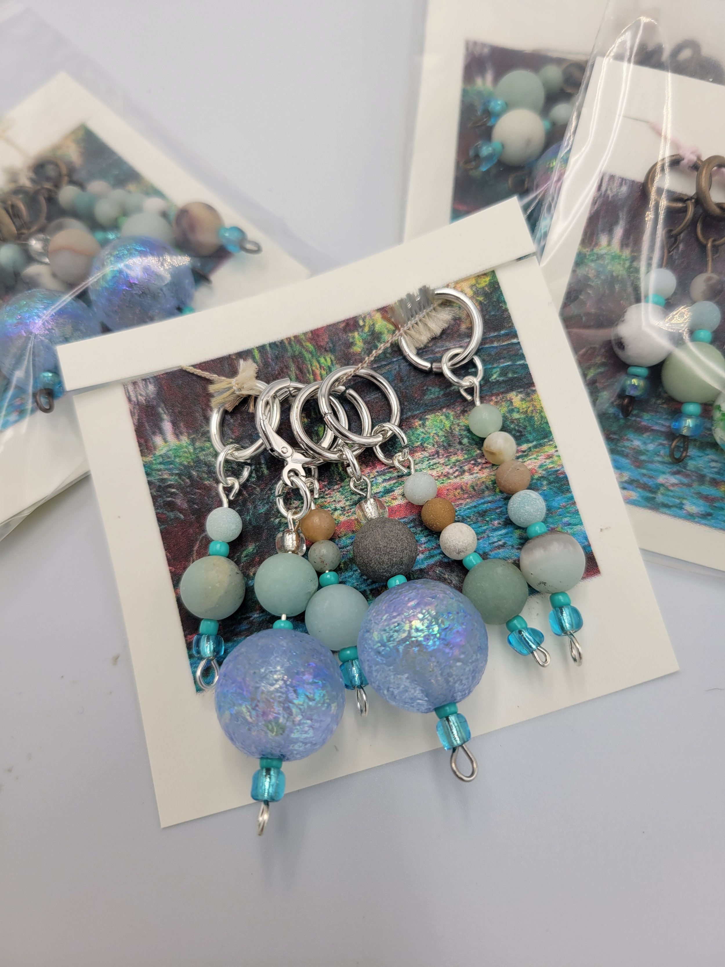 Lily Pad Stitch Marker Set