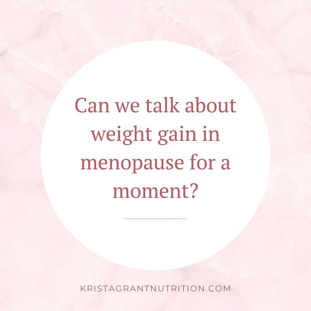Are you aware that 70% of women experience weight gain in menopause? While this percentage may be staggering there are changes you can make to help your body negate disease risk and reduce weight gain. 
 
Let&rsquo;s work together to make sure your b
