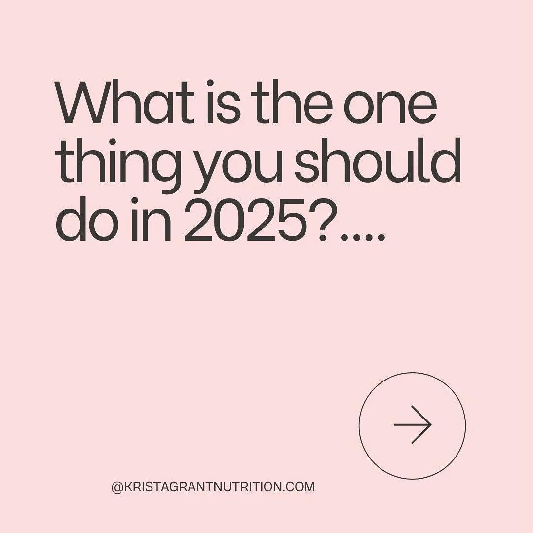 ✨ 2025 is almost here and it&rsquo;s a perfect time to make a fresh start! We all know New Year&rsquo;s resolutions don&rsquo;t last so how about making changes that will last. Prioritizing your health in 2025 is a great place to start. 
✨Let&rsquo;s