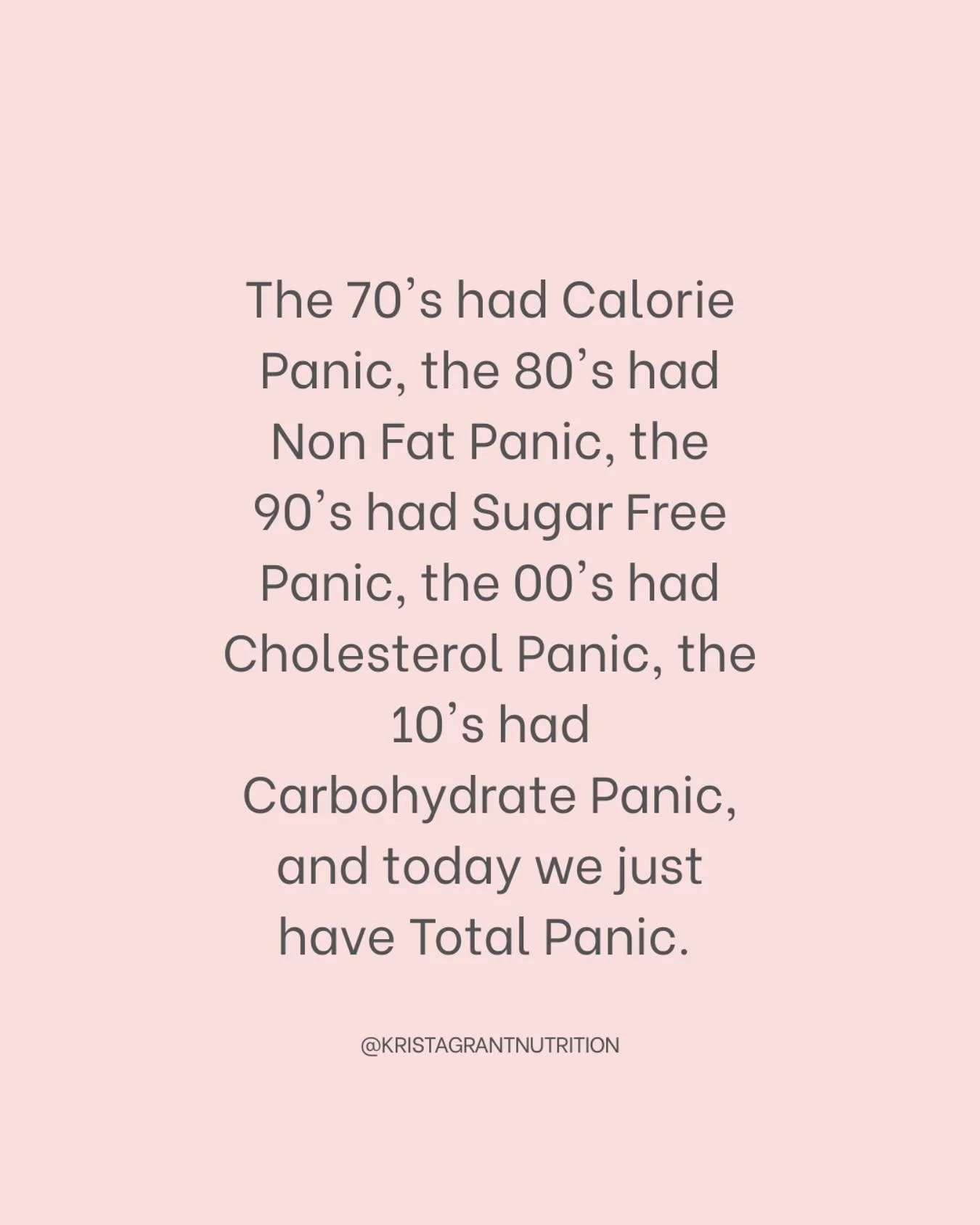 Trends are cyclical and often contradictory (hello fat free diets and now it&rsquo;s full fat keto). 
 
Most diets are restrictive and aren&rsquo;t sustainable long term (low carb, intermittent fasting, carnivore and many more)! 
 
There&rsquo;s no o