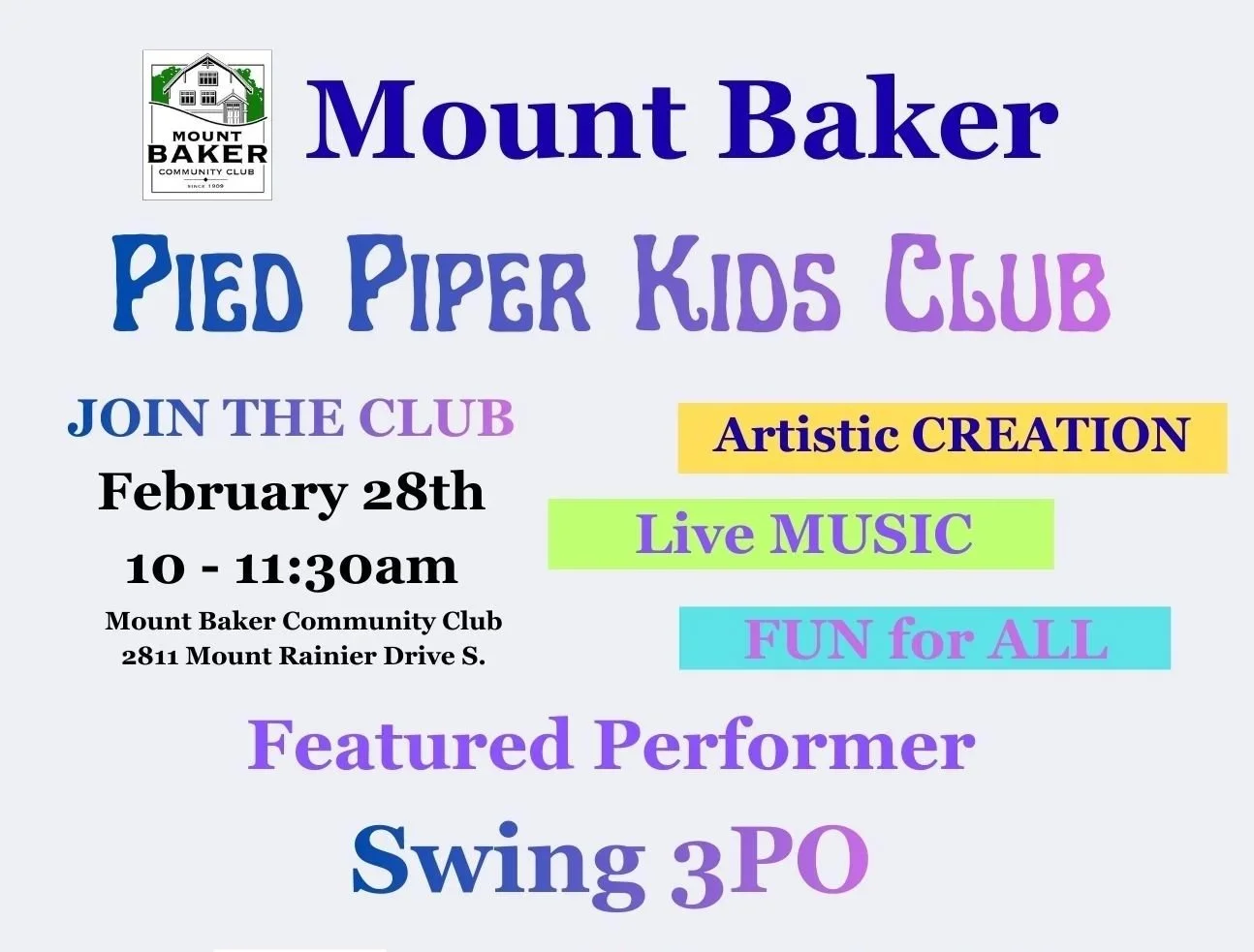 Pied Piper Kids Club