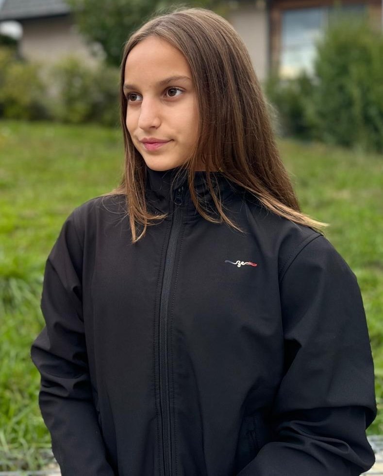 Softshell Noir compétition sans capuche