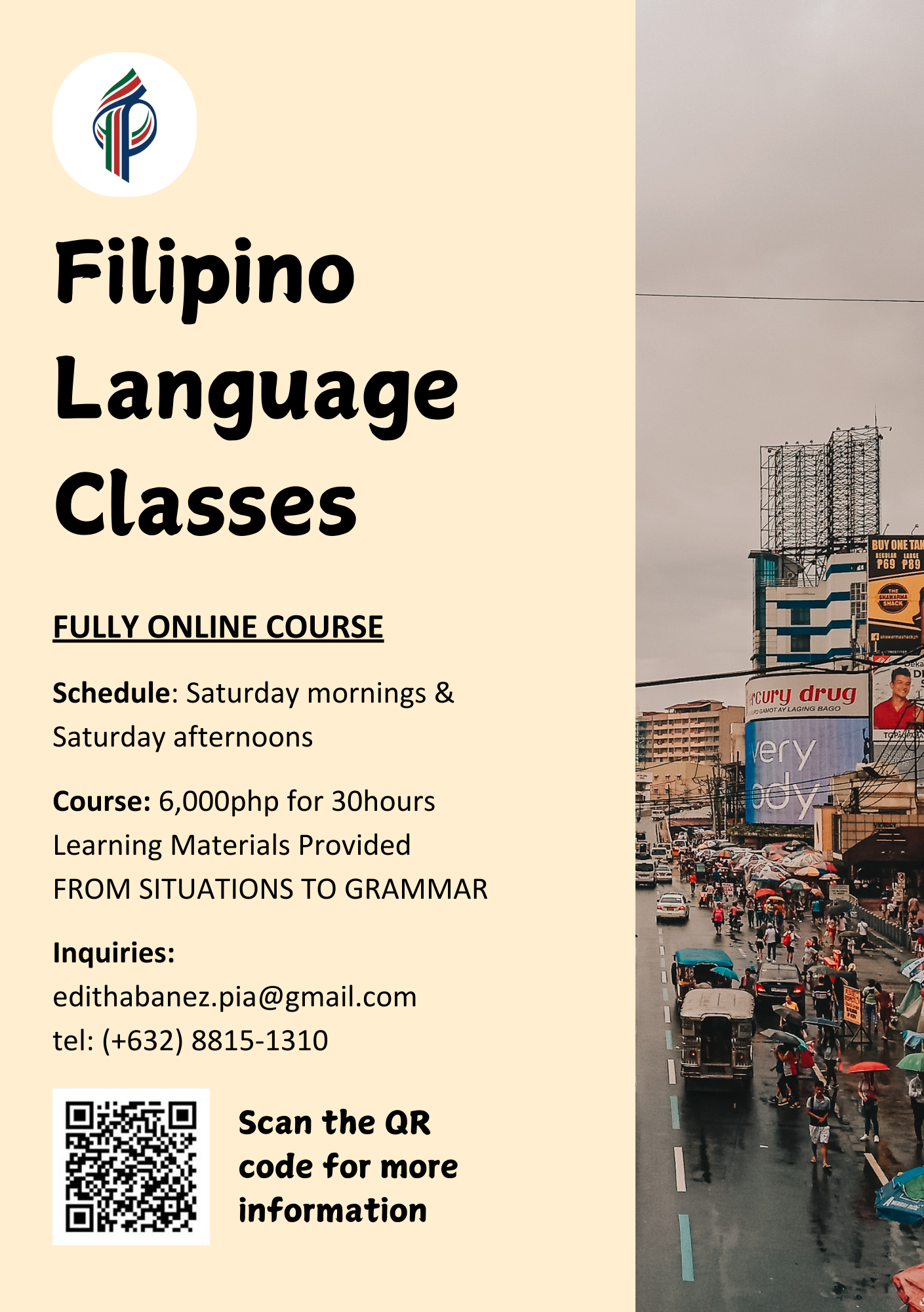ITA - Corsi Di Lingua Filippina — The Philippine Italian Association