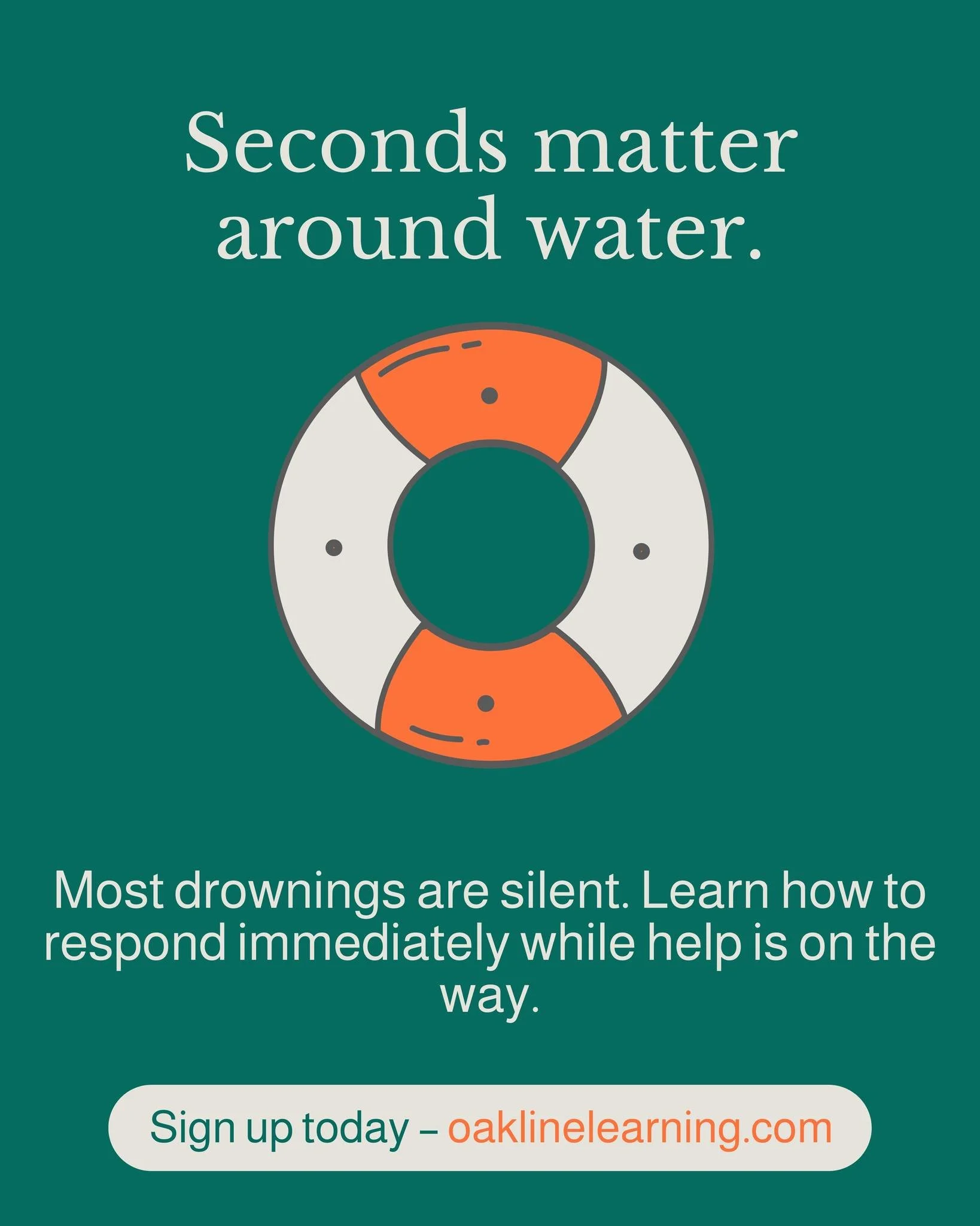 Drowning can happen in under 30 seconds and it&rsquo;s often completely silent.
Knowing how to respond before EMS arrives can be the difference between life and loss.
🌊 Learn water safety, CPR, and how to act fast in an emergency.
Sign up today at o