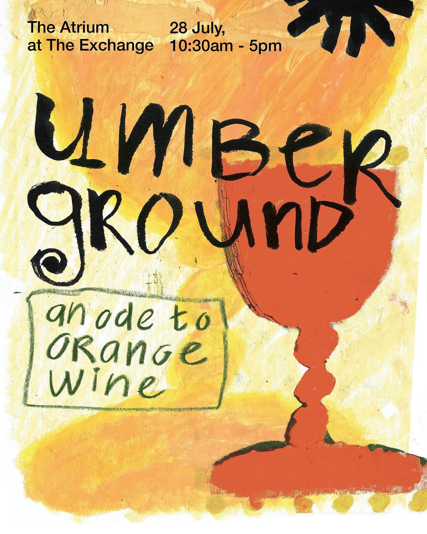 Very excited to be part of the lineup for the first ever Umber Ground, organised by the wonderful humans @winesentience in Wellington! 🙌🏼
Umber Ground is an ode to orange wine & will give people the opportunity to try various expressions from