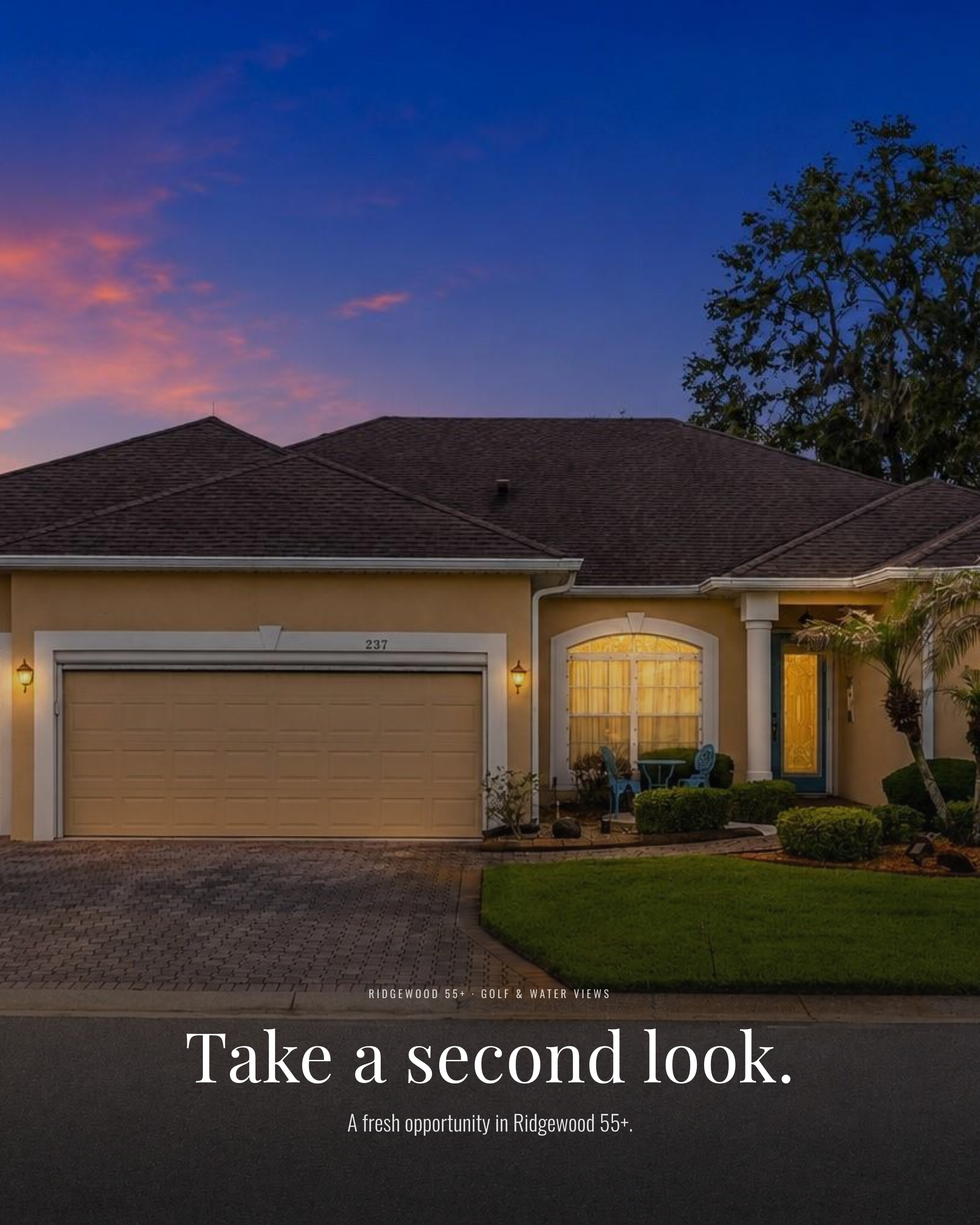 Inside 237 Golf Vista Dr: A Golf and Water View Even This Community Doesn't See Often