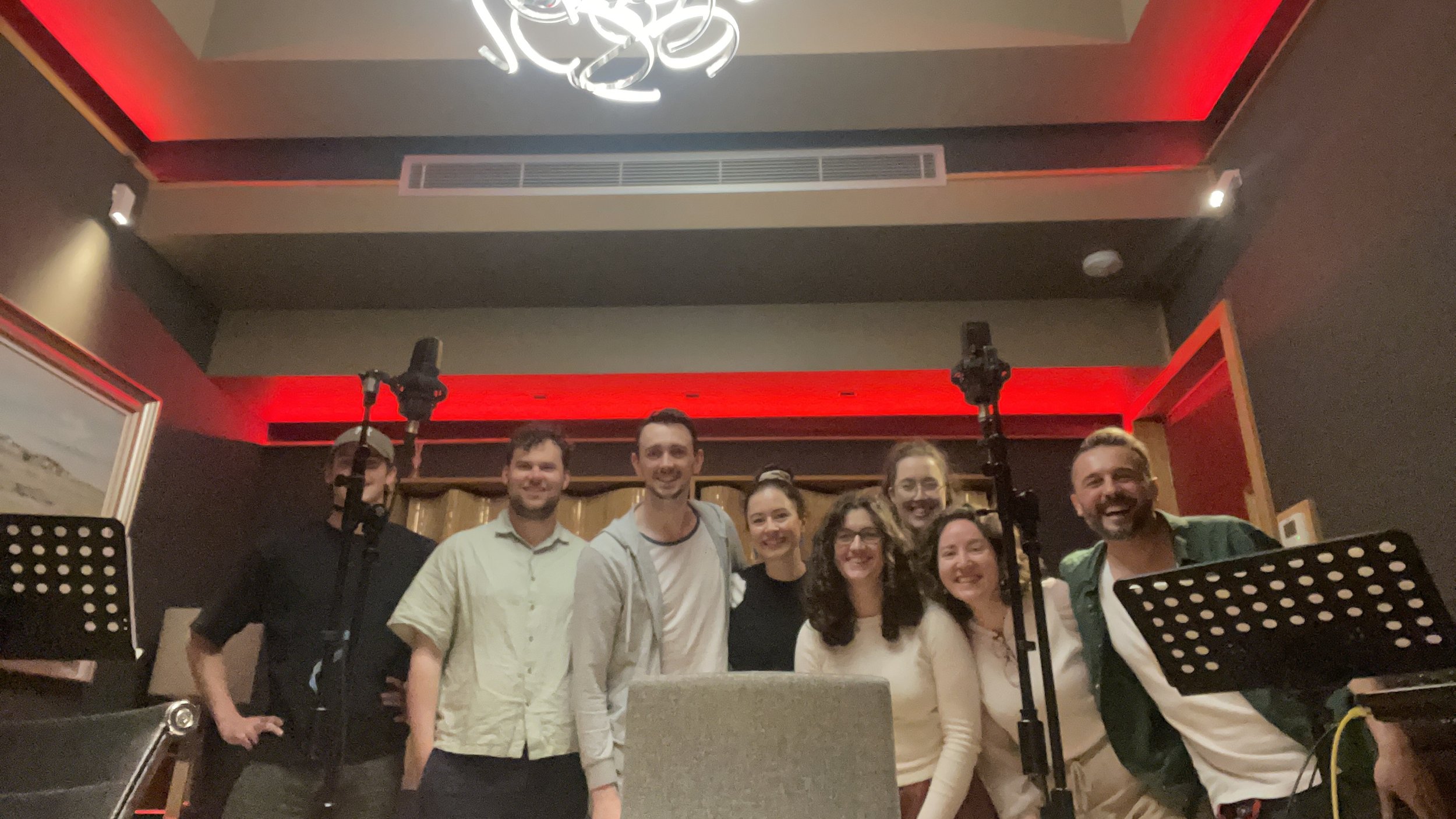 Beach Body • choir recording session