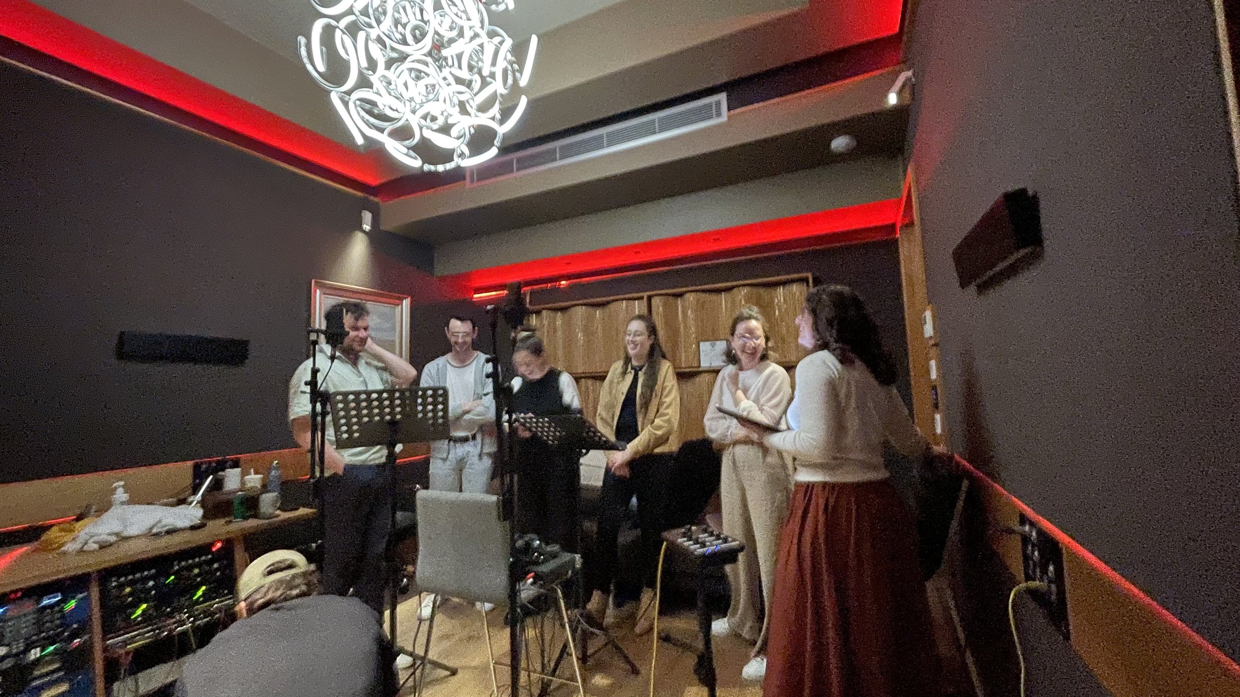 Beach Body • choir recording session