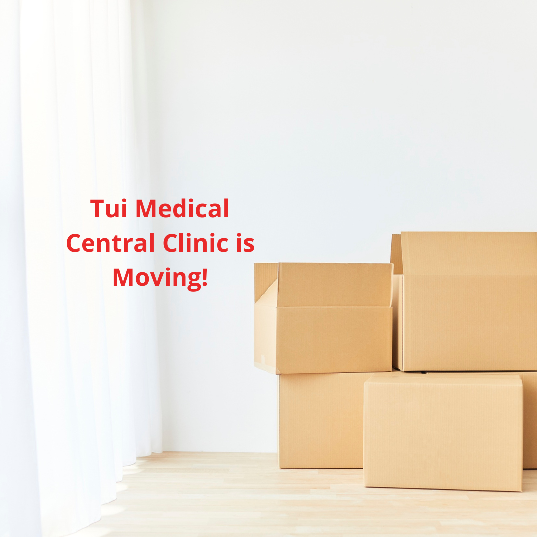 Tui Medical Central is Moving