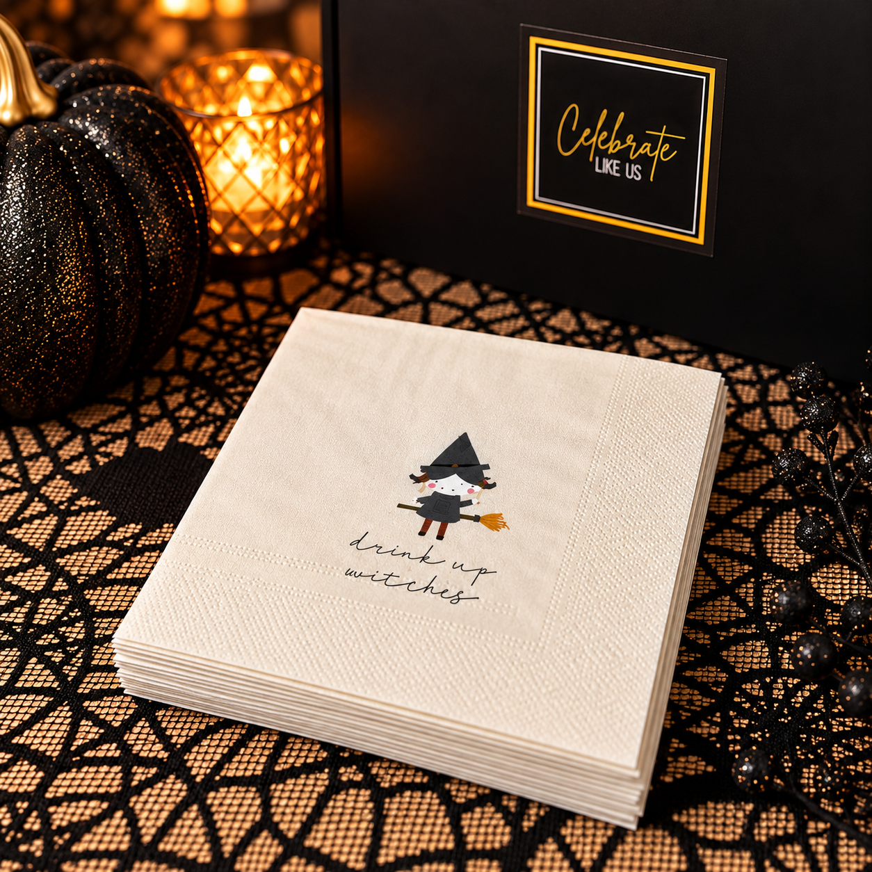 Drink Up Witches Cocktail Napkins