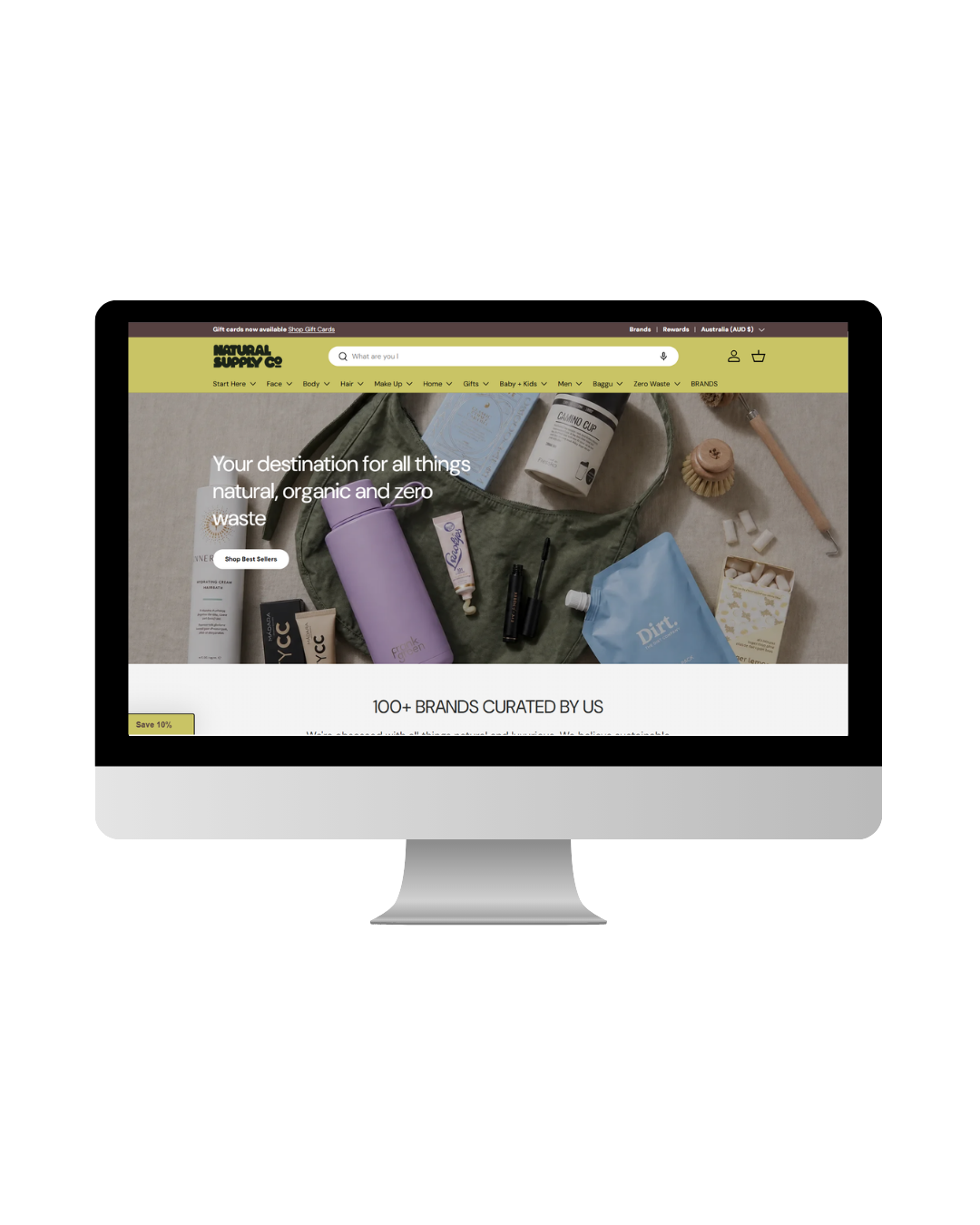 Natural Supply Co Home page