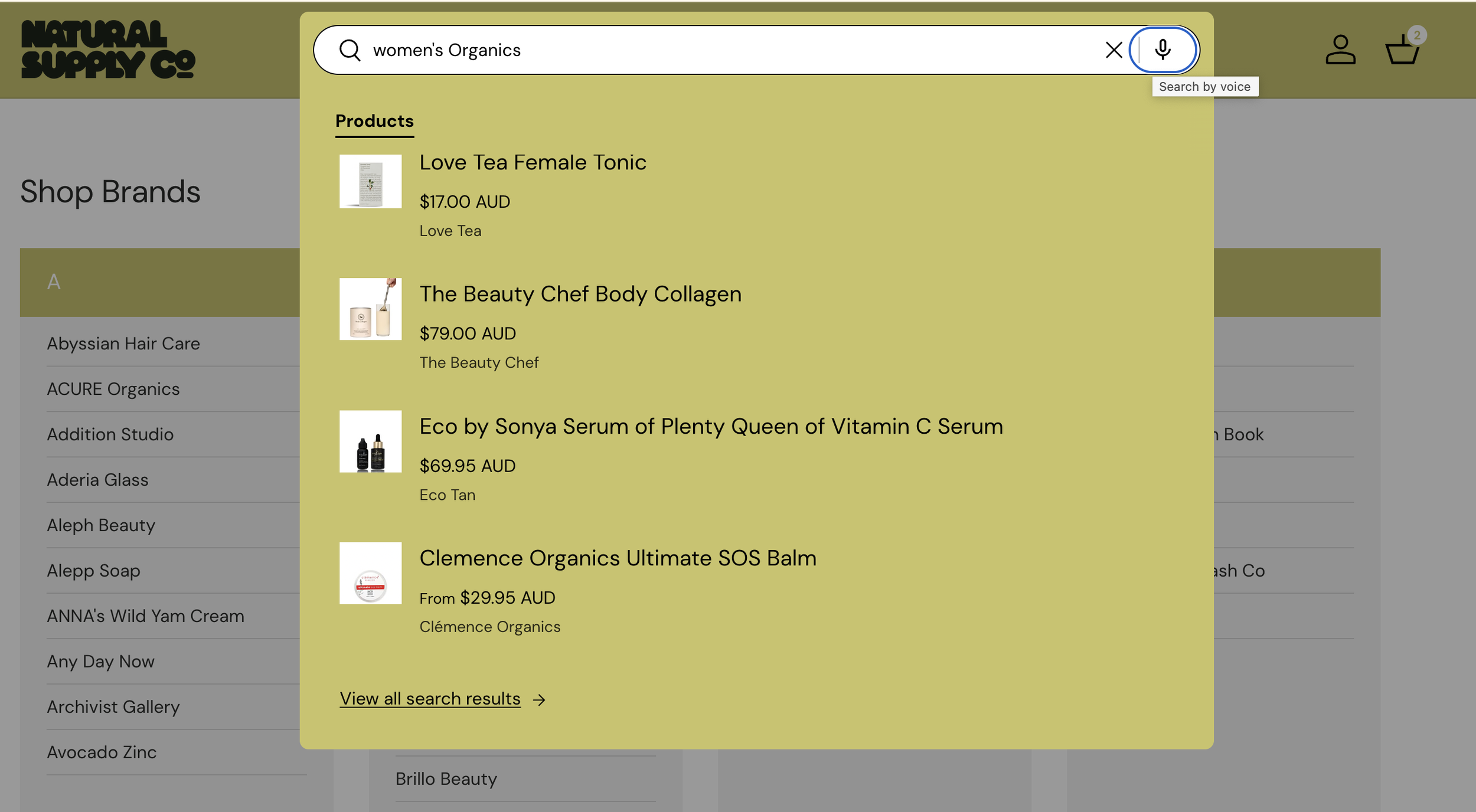 Voice Search