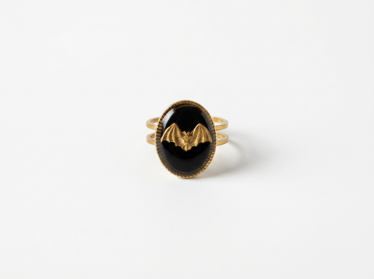 Adjustable Nocturne Bat Ring