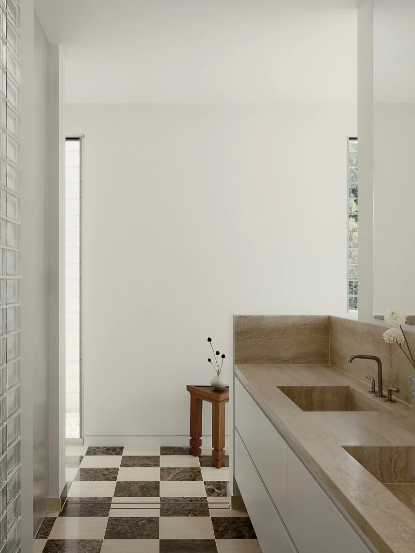 Materiality, considered in every detail. 

Habita House &mdash; master ensuite &amp; robe. 

Project @habita_house 
Architect @jaysonpatedesign 
Builder @coastalcreativeprojects 
Photography @brockb____