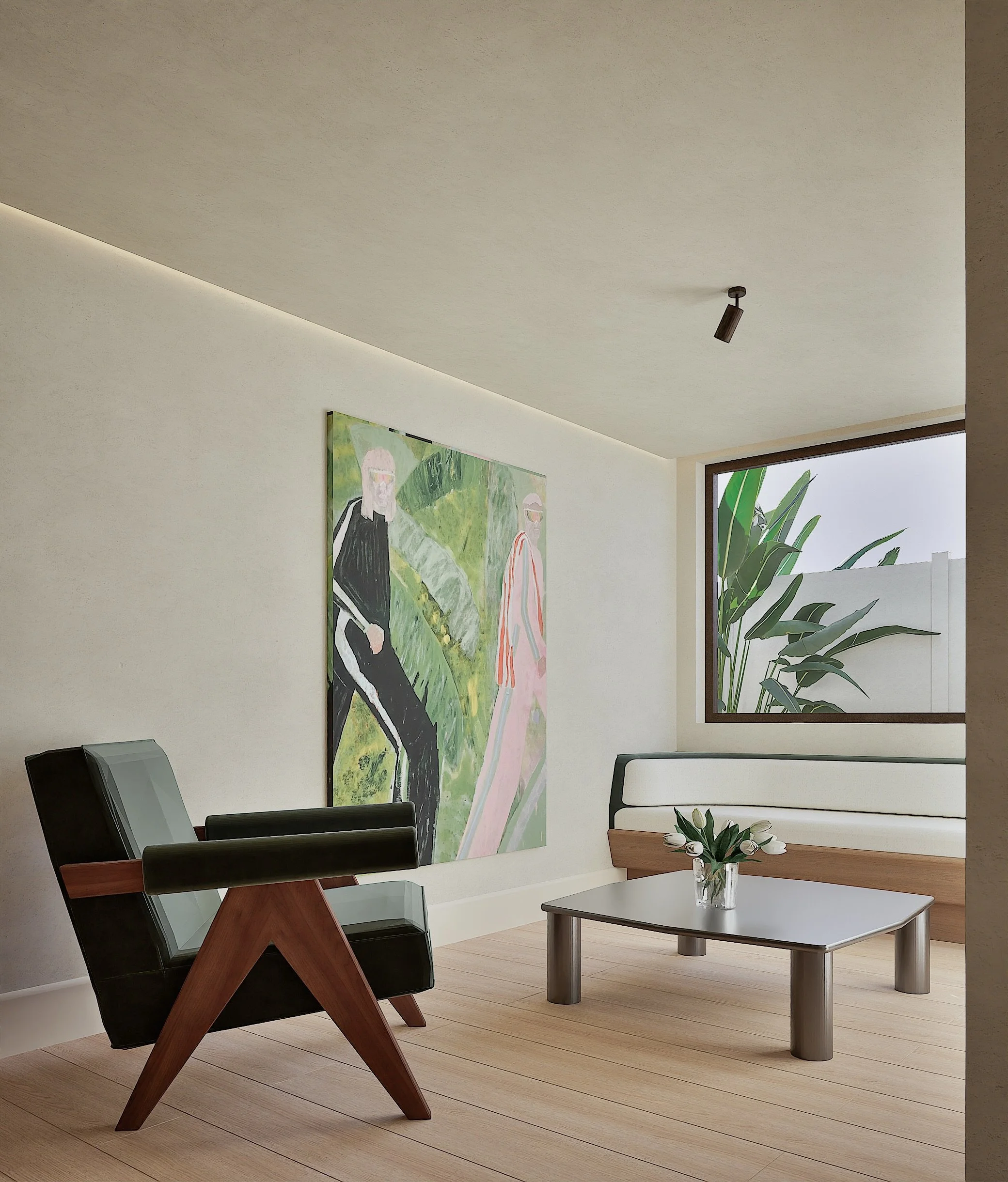 We design homes for the people who live in them.

At Palmy House, an unused home office was removed to create one generous entertaining space, with furniture and built-in elements defining smaller, more intimate moments within it. 

Afternoon Negroni