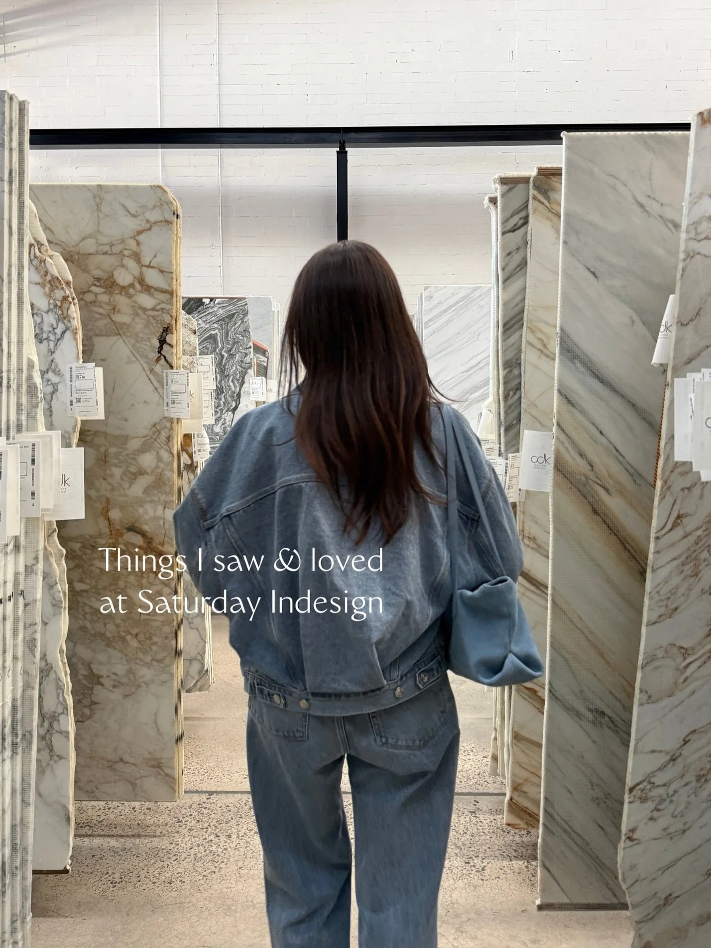 Things I saw &amp; loved at @saturdayindesign 

A day of colour, texture, lighting, softened forms, old things made new again, and plenty of beautiful material moments in between.

You&rsquo;ll be able to see more from the day in the second episode o