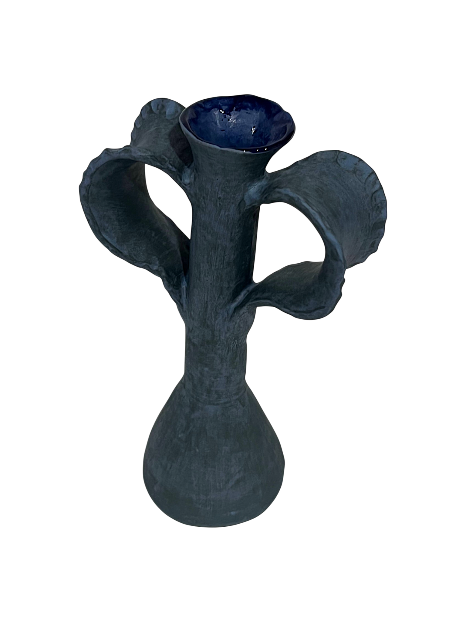 Petal Stem Vase - Blue - Studio Beck - 3.png