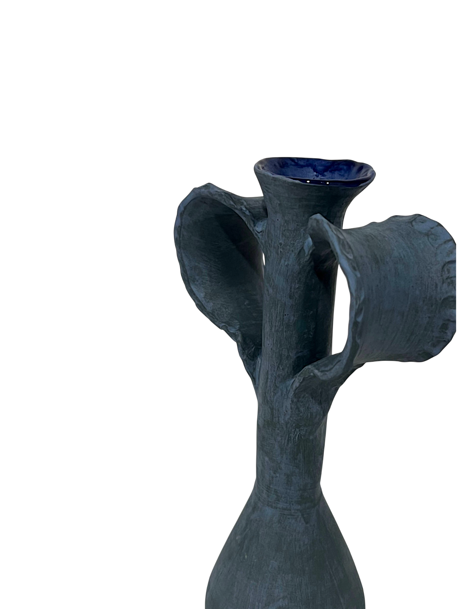 Petal Stem Vase - Blue - Studio Beck - 4.png