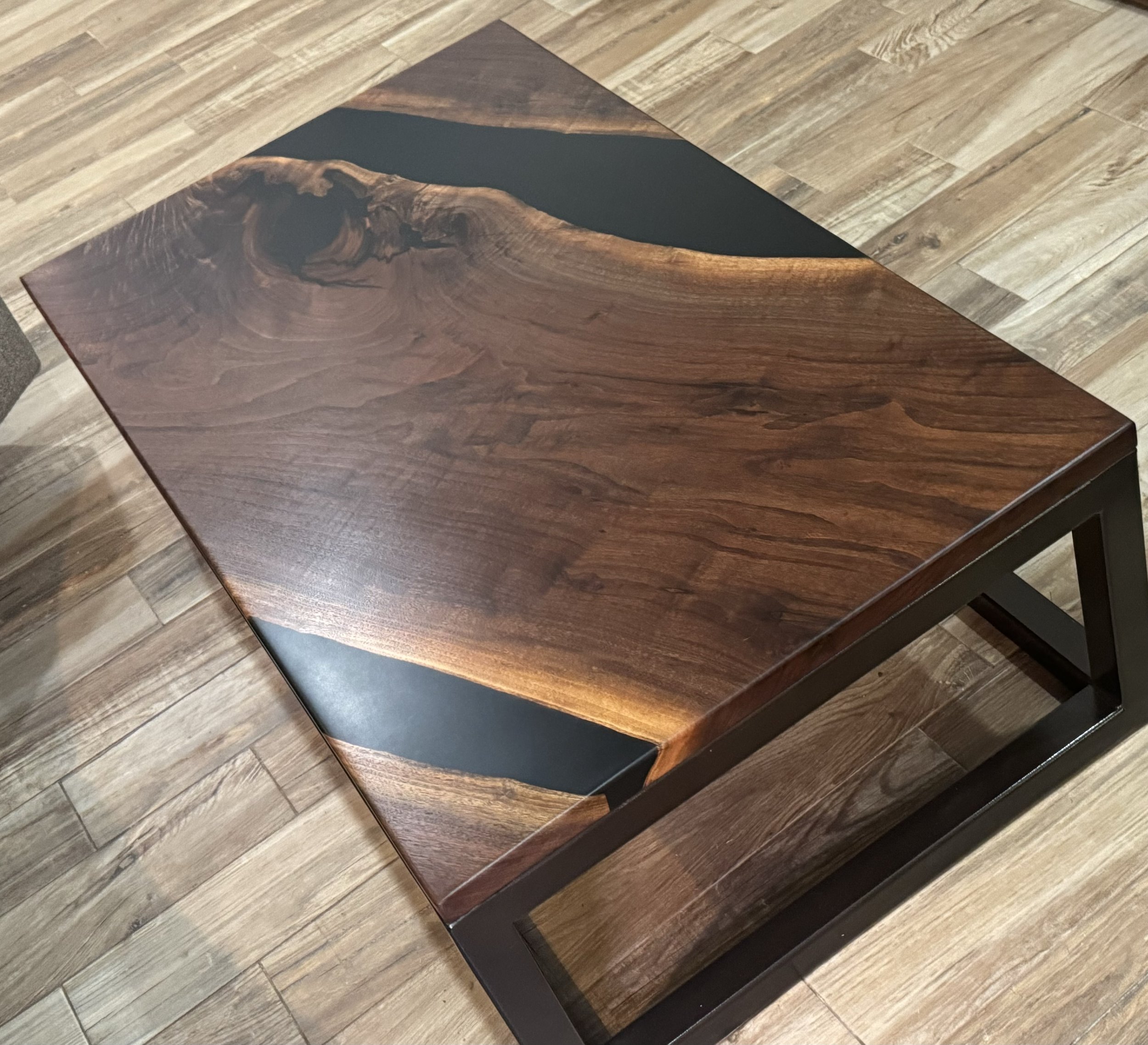 Figured Walnut Coffee Table