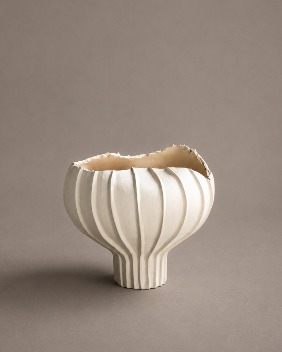 White Moonjar