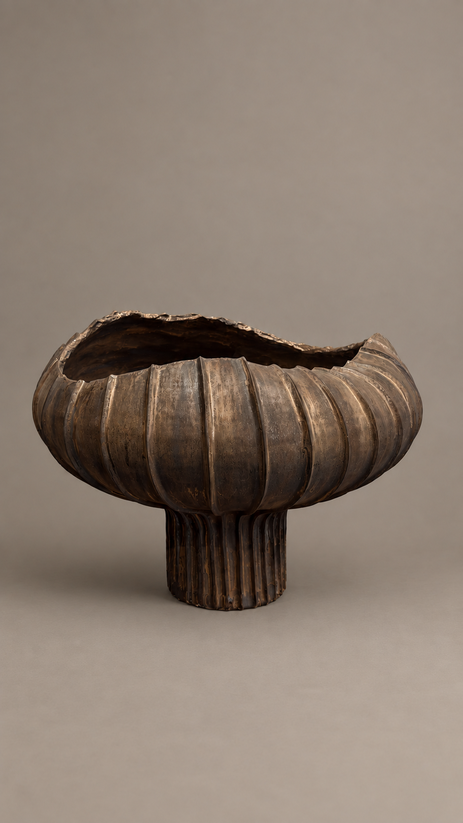 Patina Moon Jar