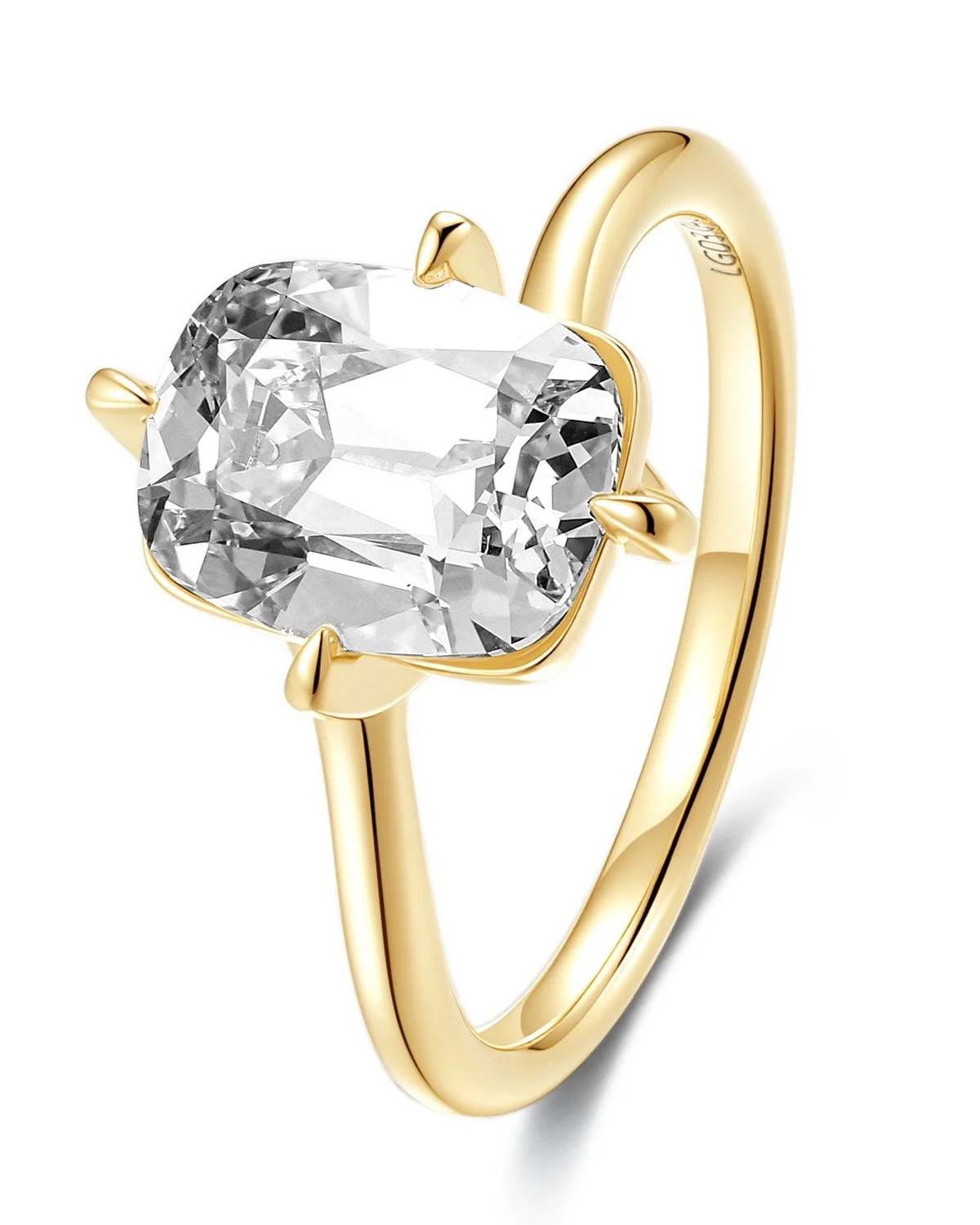 Custom Engagement Ring featuring a 3CT Old Mine Diamond on a bypass setting with compass prongs

#jewelrydesigner #losangeles #finejewelry #customjewelry #entrepreneur #danielyujewelry #jewelry #engagementring #highjewelry #diamonds