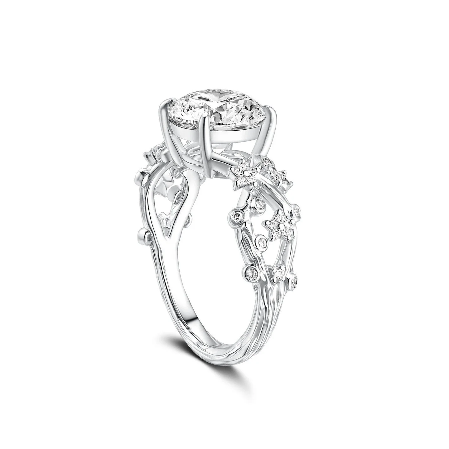 A custom engagement ring inspired by cherry blossoms 🌸

#jewelrydesigner #losangeles #finejewelry #customjewelry #entrepreneur #danielyujewelry #jewelry #engagementring #highjewelry #diamonds #labgrowndiamonds