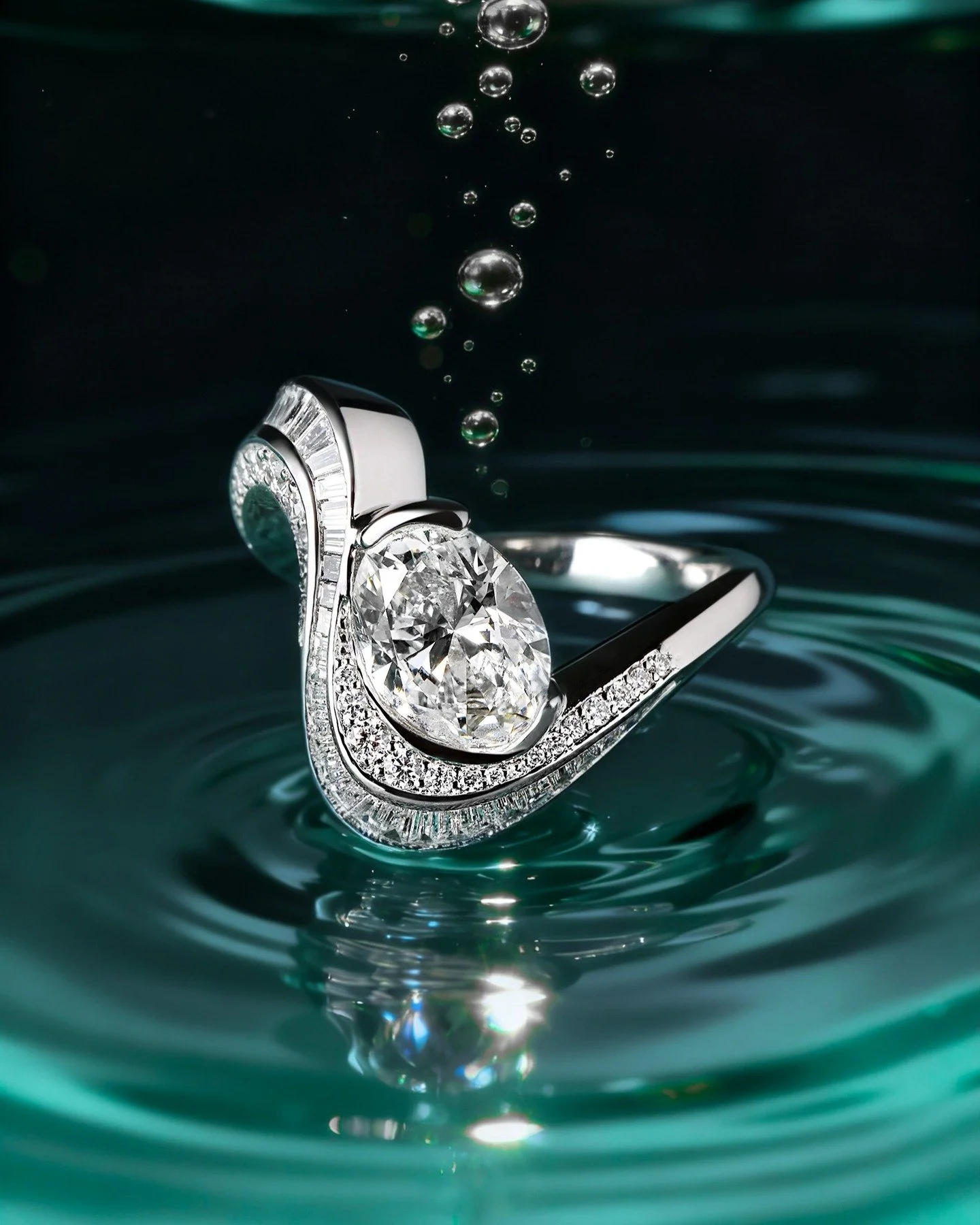 EP.120
Custom Anniversary Ring to celebrate my customer&rsquo;s life achievement based on my signature design featuring a 3.5CT Oval Diamond set on platinum

#jewelrydesigner #losangeles #finejewelry #customjewelry #diamonds #entrepreneur #danielyuje