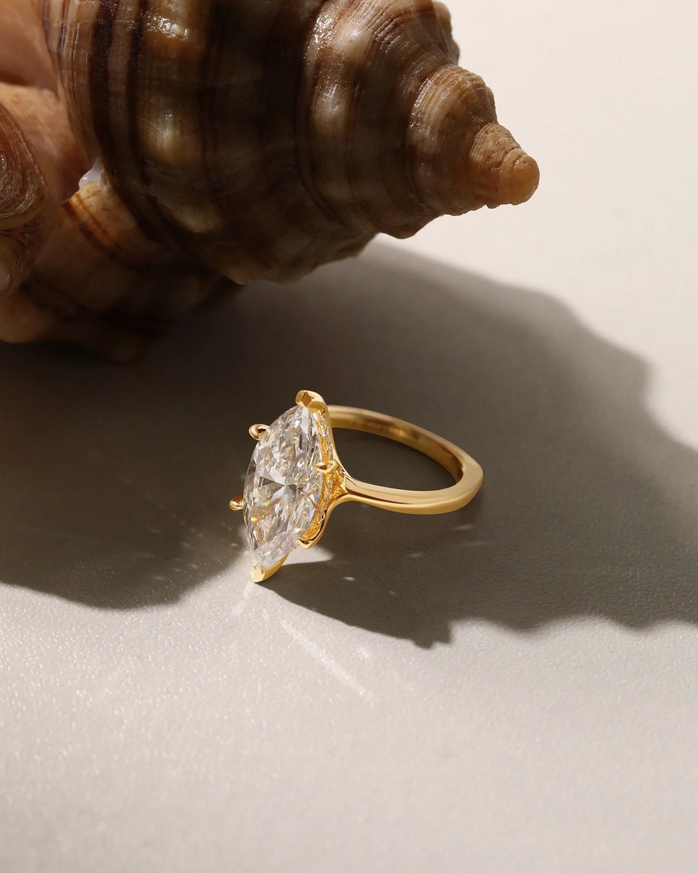 Custom Engagement Ring - featuring a 3CT Marquise Cut Diamond set on Solitaire Band with a Hidden Halo detail

#jewelrydesigner #losangeles #finejewelry #customjewelry #entrepreneur #danielyujewelry #diamonds #jewelry #engagementring #highjewelry