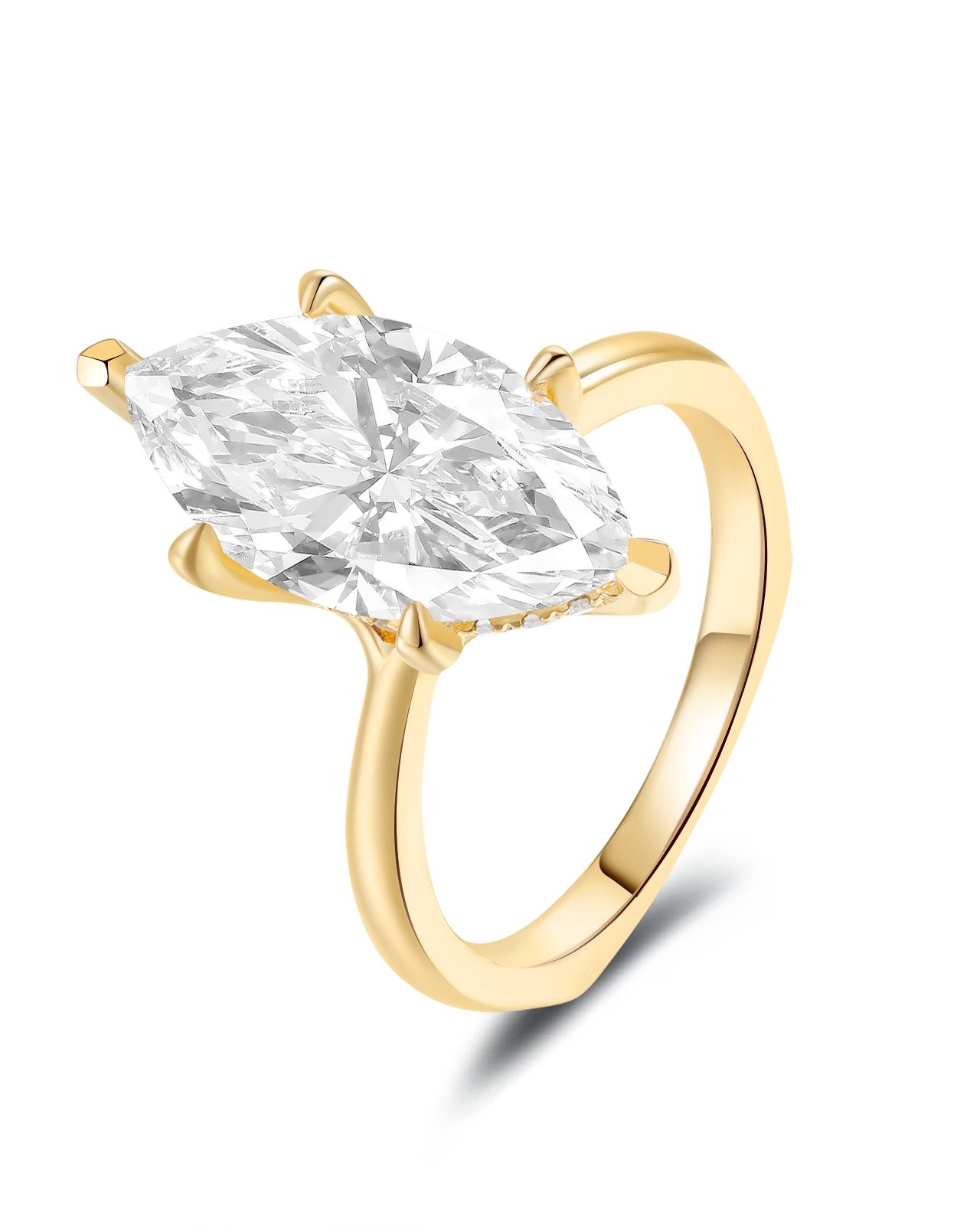 Custom Engagement Ring - featuring a 3CT Marquise Cut Diamond set on Solitaire Band with a Hidden Halo detail

#jewelrydesigner #losangeles #finejewelry #customjewelry #entrepreneur #danielyujewelry #diamonds #jewelry #engagementring #highjewelry